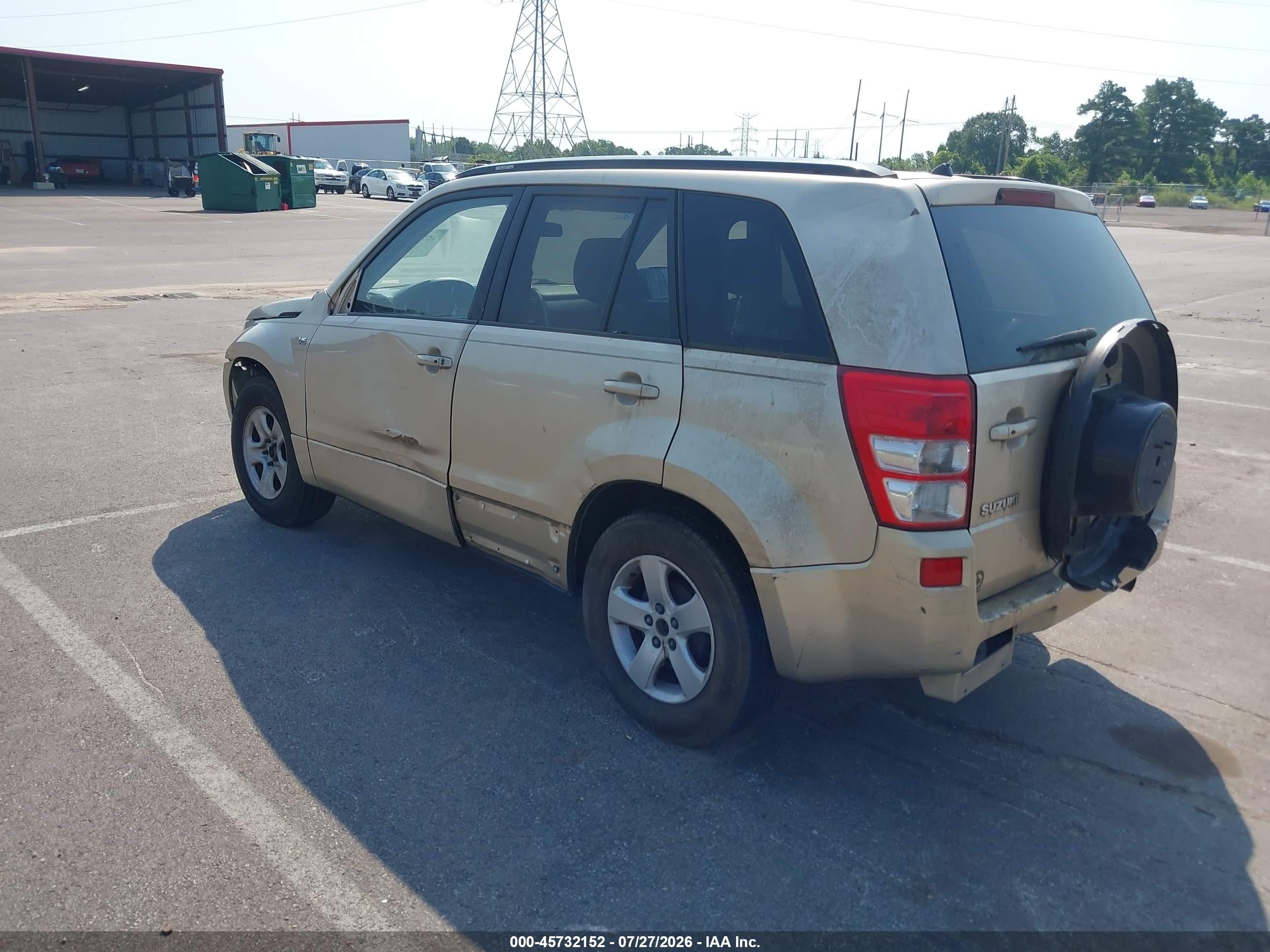 2007 Suzuki Grand Vitara Xsport Tan vin: JS3TE944X74204180