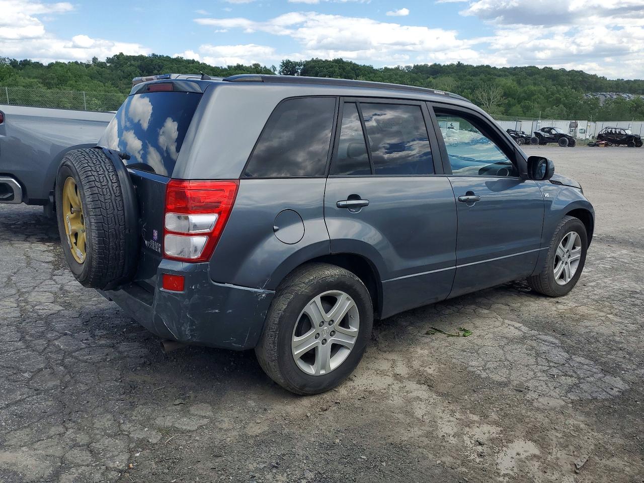 2007 Suzuki Grand Vitara Luxury Gray vin: JS3TE947374200496