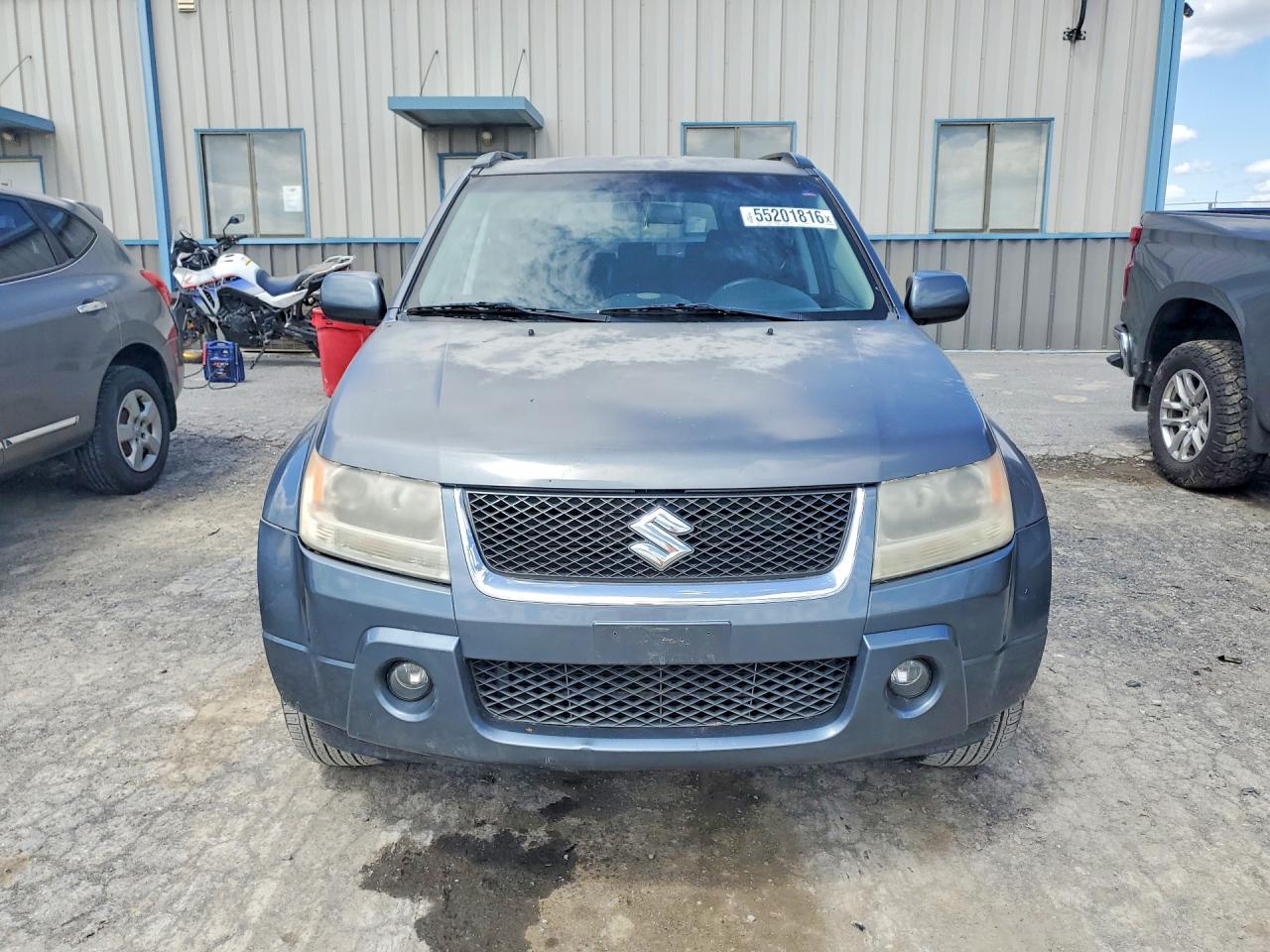 2007 Suzuki Grand Vitara Luxury Gray vin: JS3TE947374200496