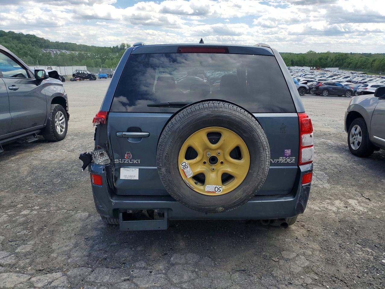 2007 Suzuki Grand Vitara Luxury Gray vin: JS3TE947374200496