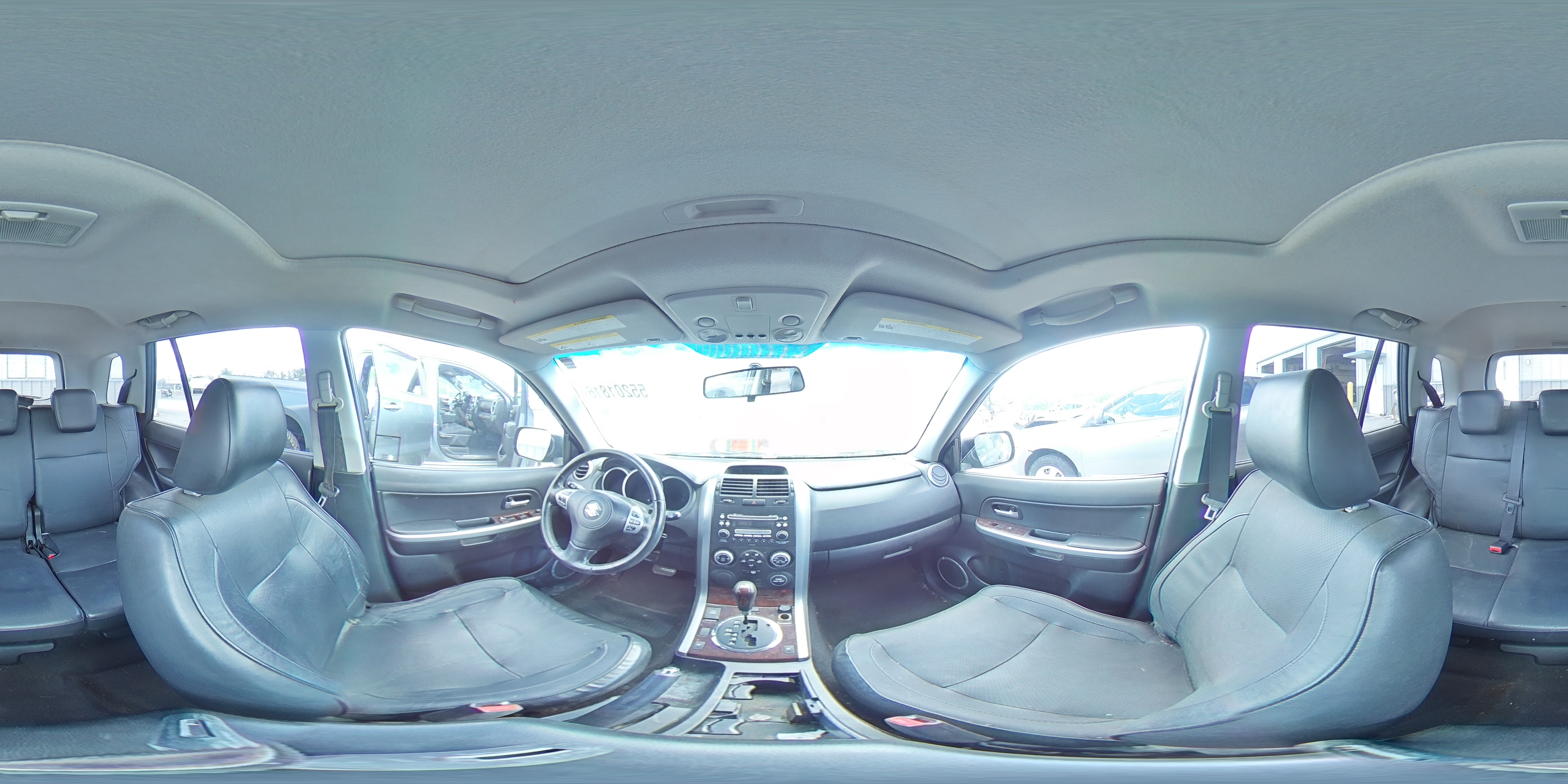 2007 Suzuki Grand Vitara Luxury Gray vin: JS3TE947374200496