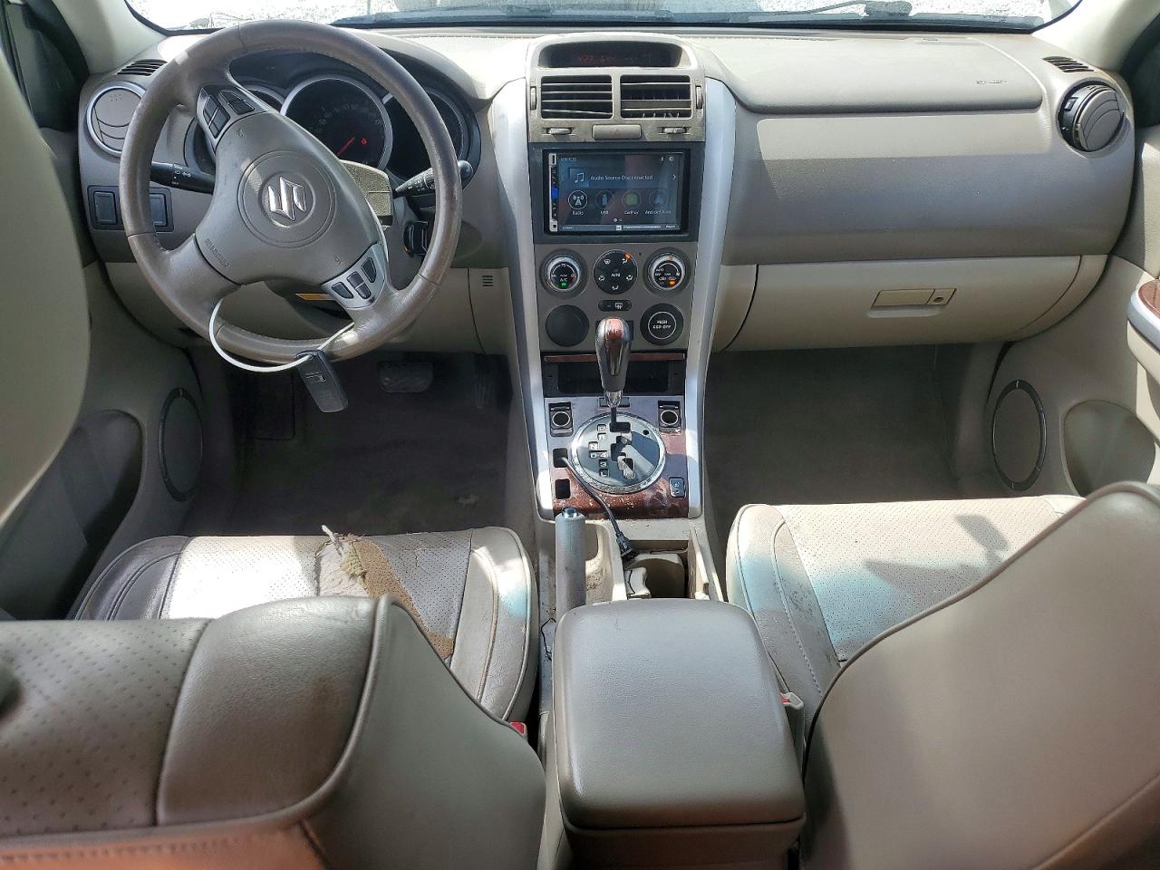2007 Suzuki Grand Vitara Luxury White vin: JS3TE947674200797