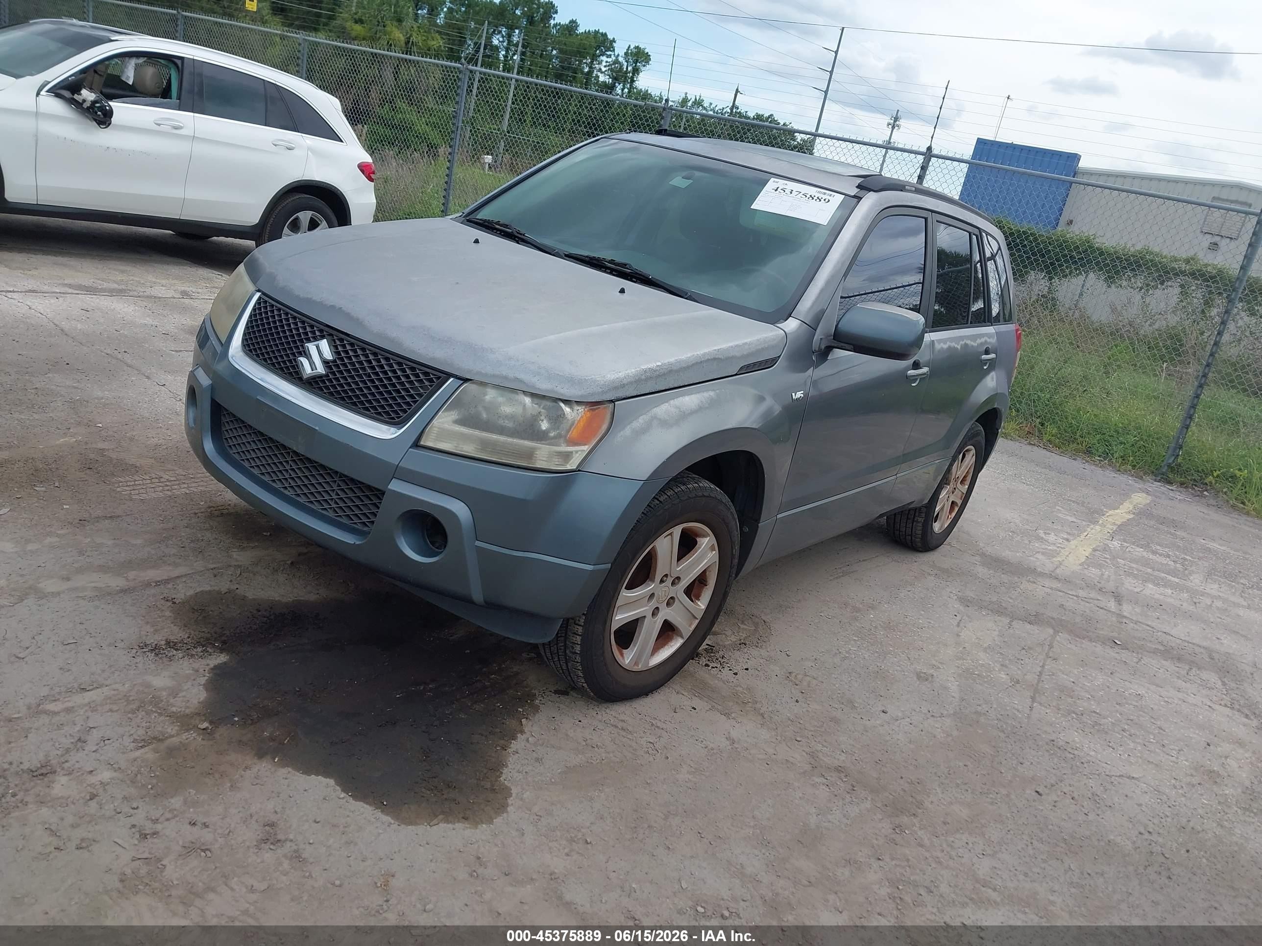 2006 Suzuki Grand Vitara Luxury Серый vin: JS3TE947964103155