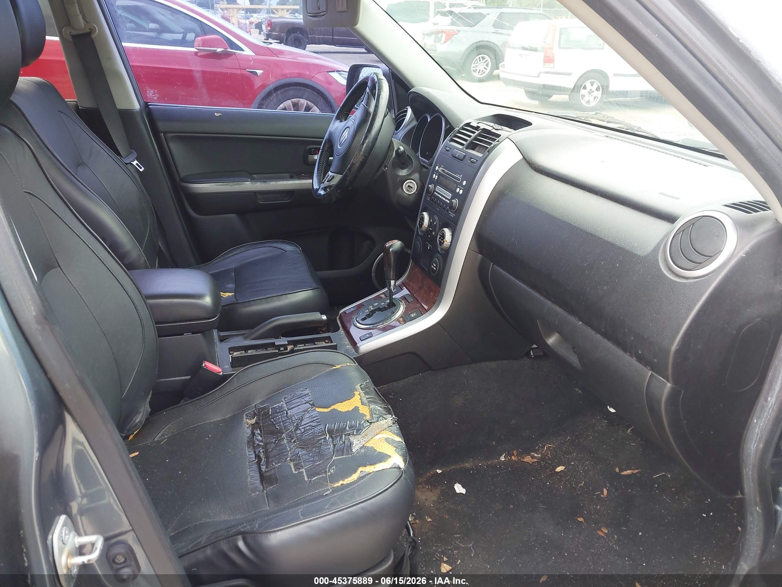 2006 Suzuki Grand Vitara Luxury Серый vin: JS3TE947964103155