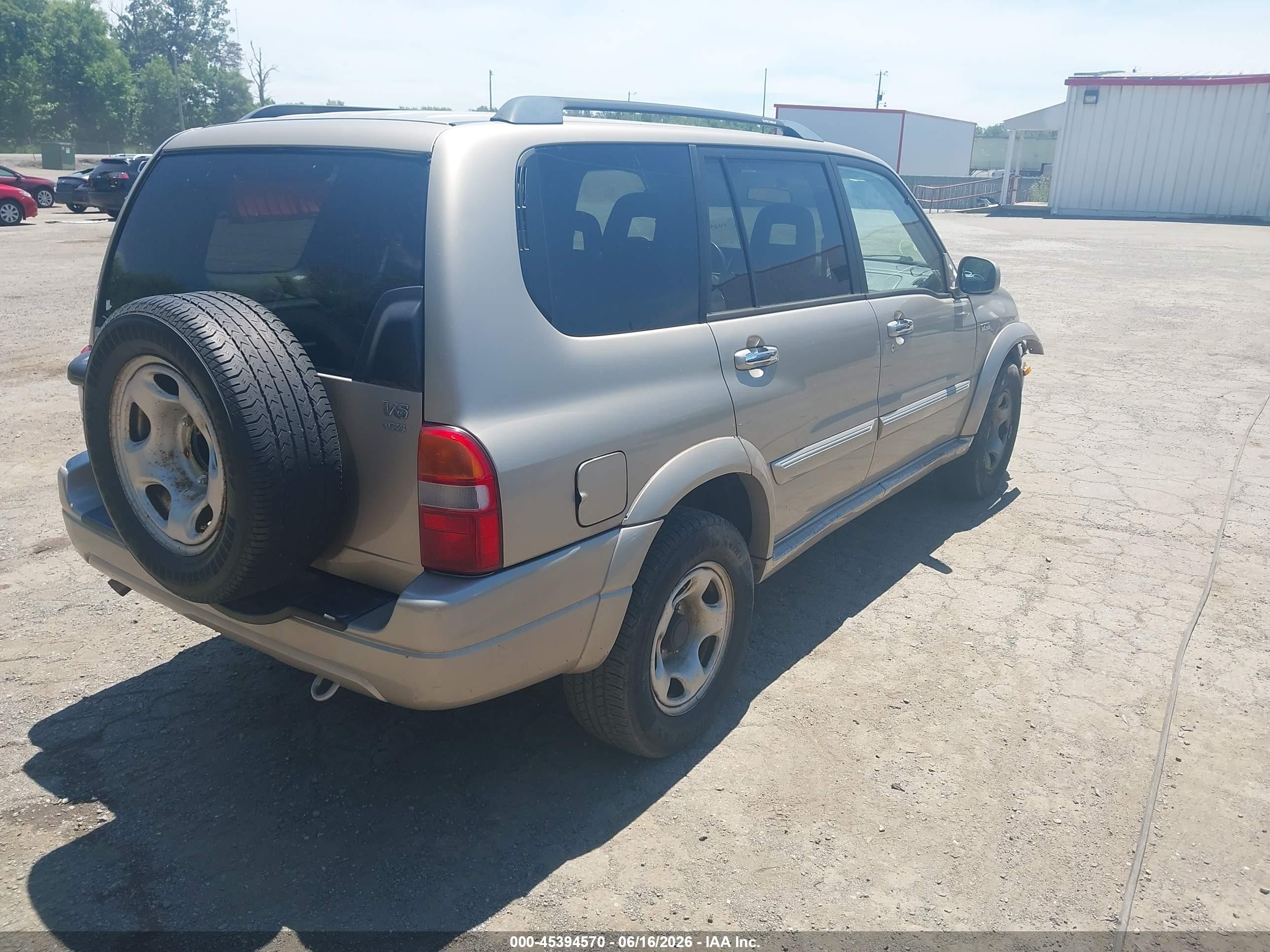 2002 Suzuki Xl-7 Limited/plus/standard/touring Beige vin: JS3TX92V024111859