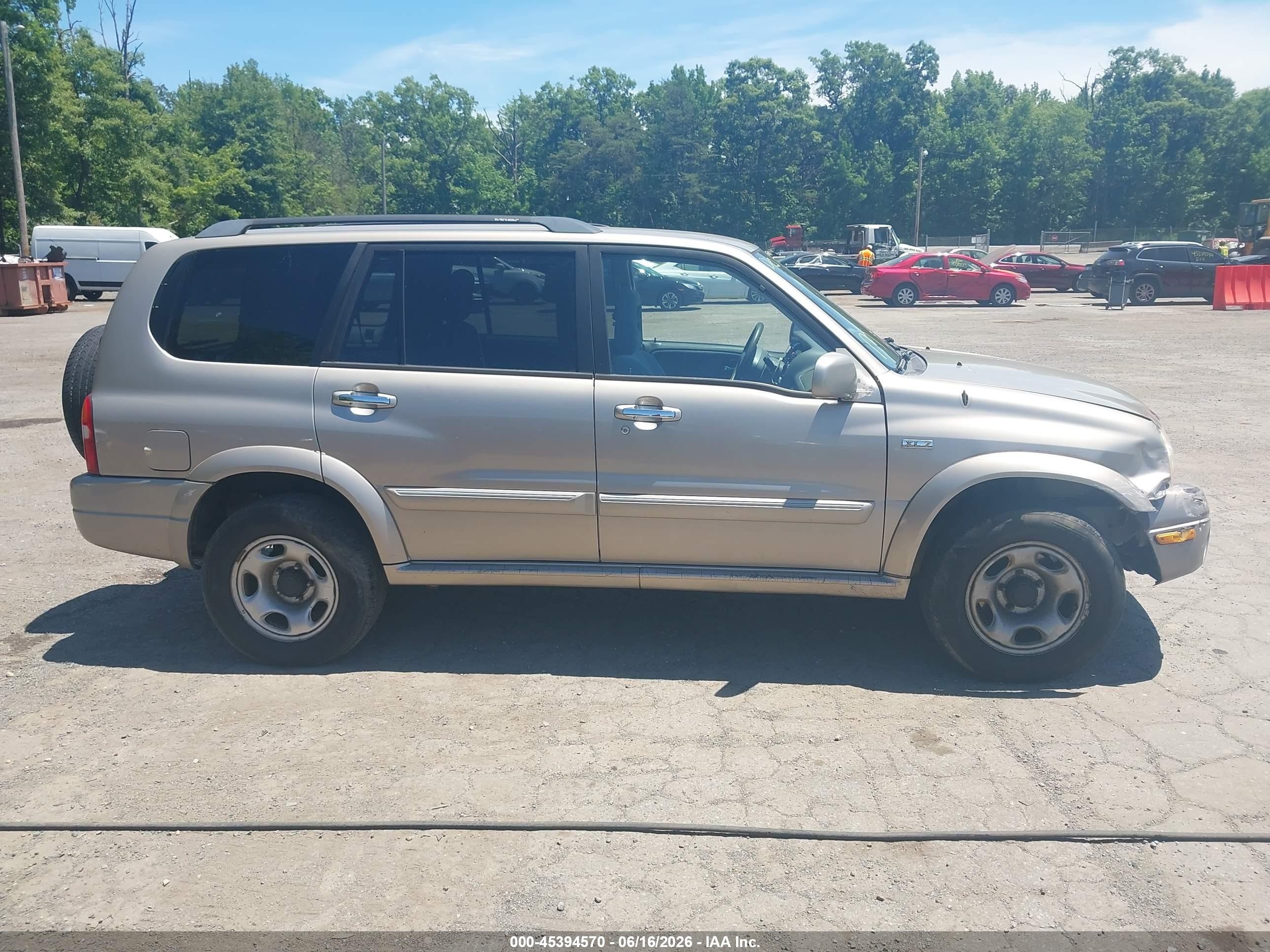 2002 Suzuki Xl-7 Limited/plus/standard/touring Beige vin: JS3TX92V024111859