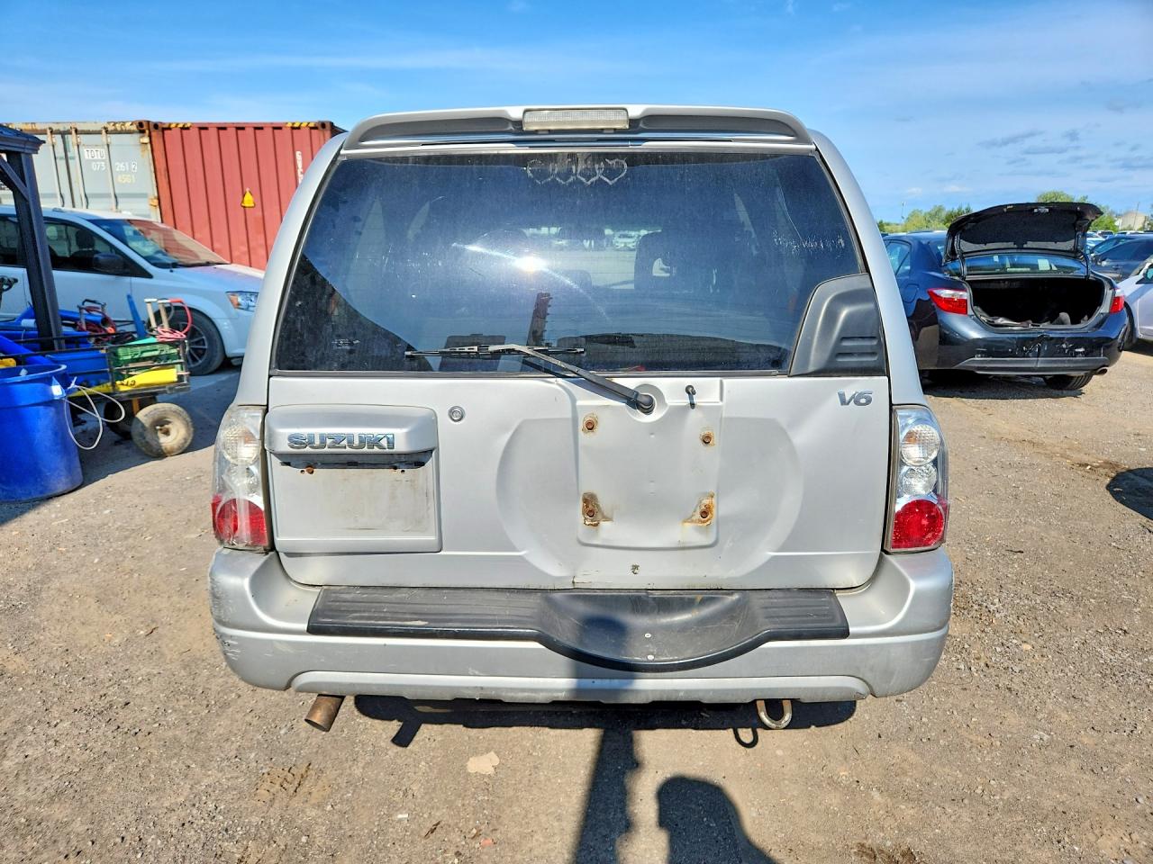 2004 Suzuki Xl7 Ex Silver vin: JS3TX92V044108334