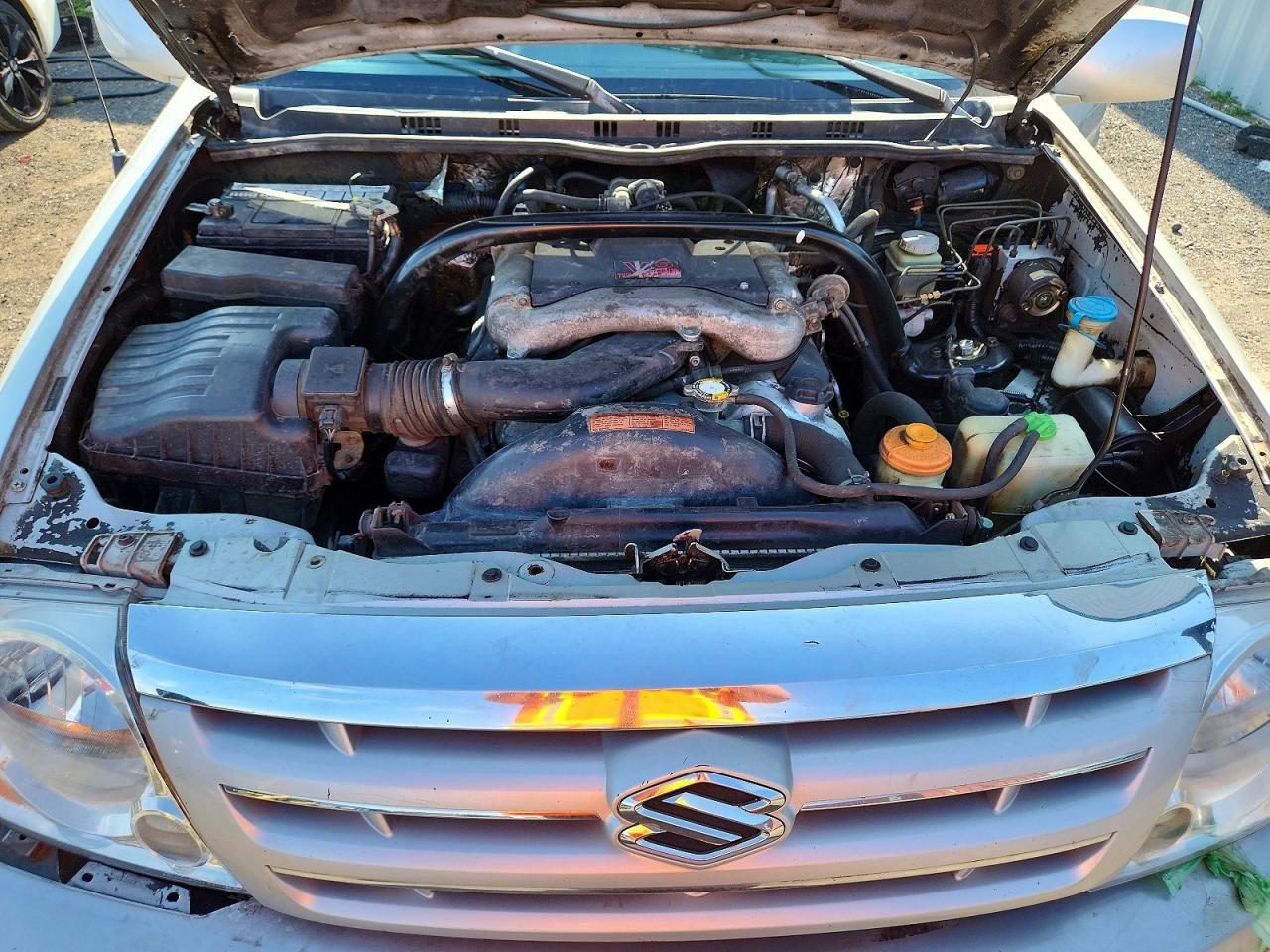 2004 Suzuki Xl7 Ex Silver vin: JS3TX92V044108334