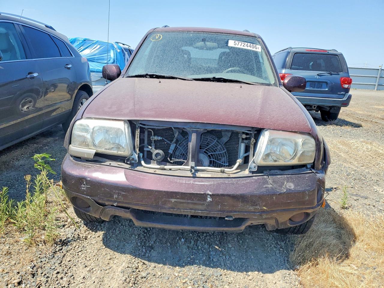 2002 Suzuki Xl7 Plus Purple vin: JS3TX92V224130235