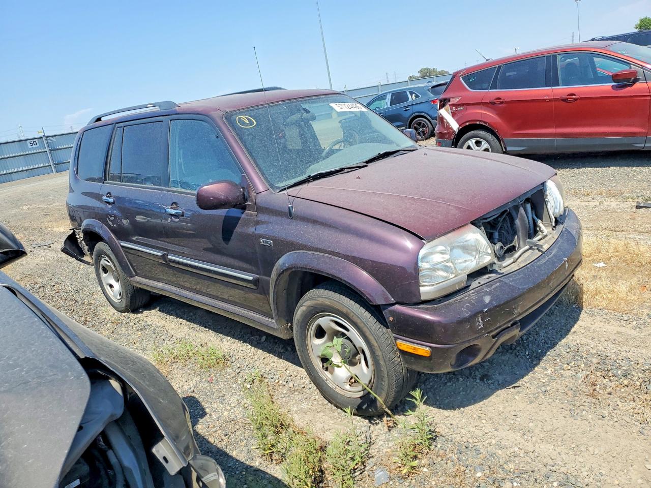 2002 Suzuki Xl7 Plus Purple vin: JS3TX92V224130235