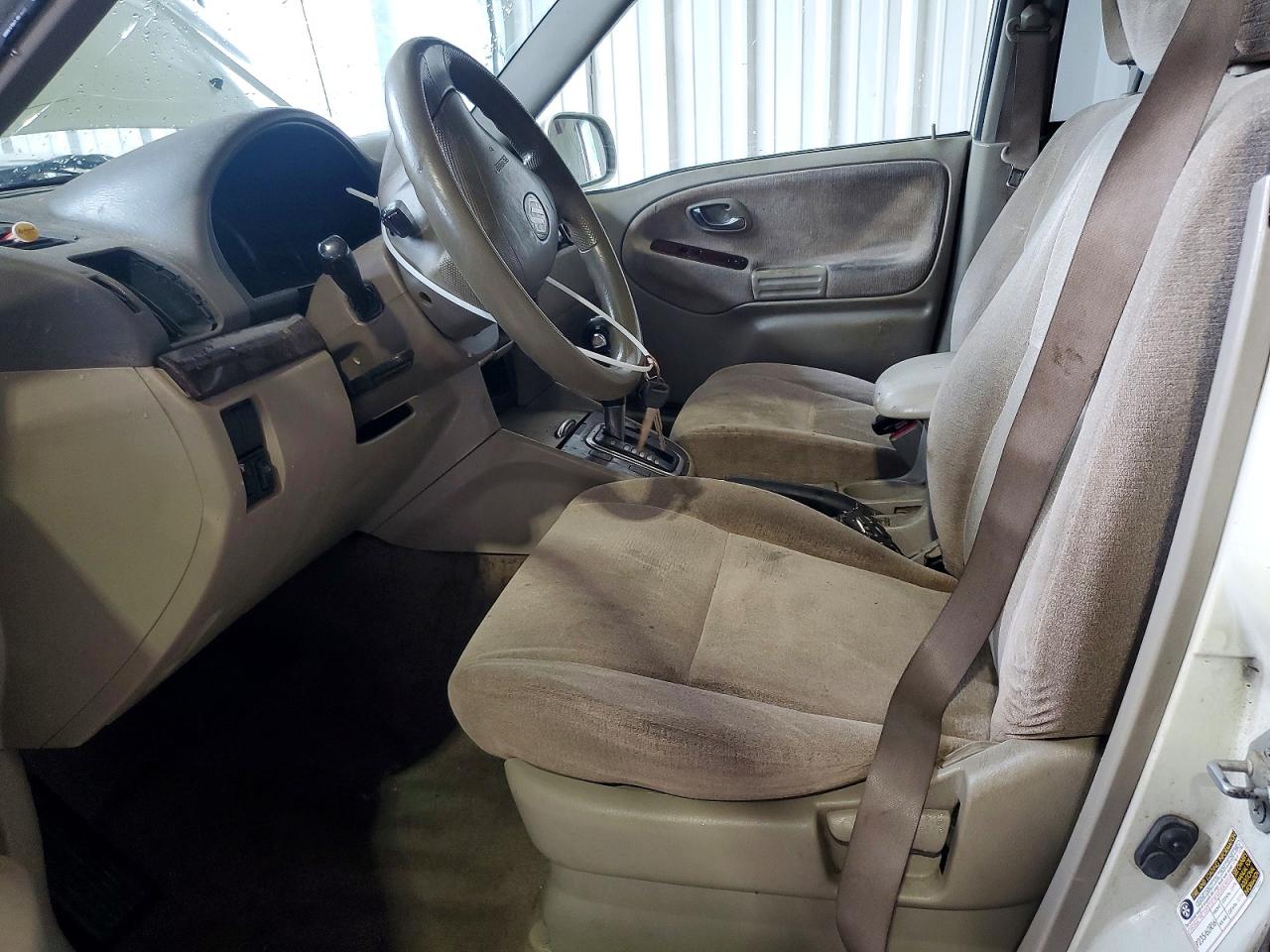 2005 Suzuki Xl7 Ex White vin: JS3TX92V254104058
