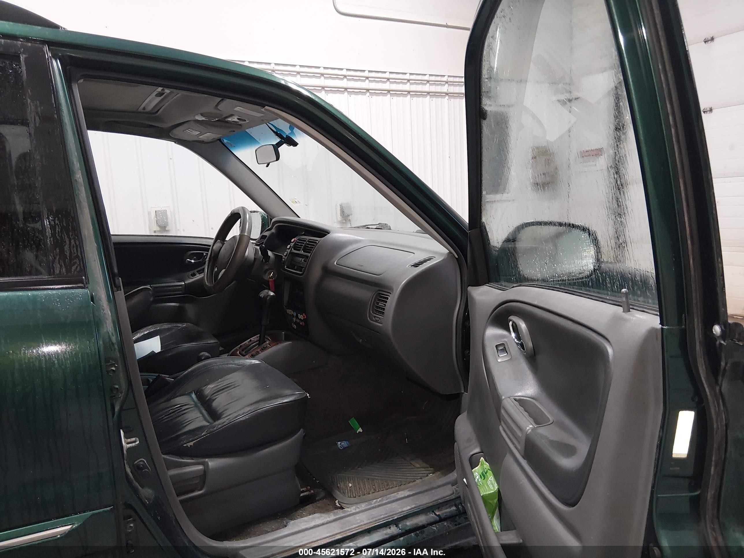 2002 Suzuki Xl-7 Limited/plus/standard/touring Green vin: JS3TX92V324110320