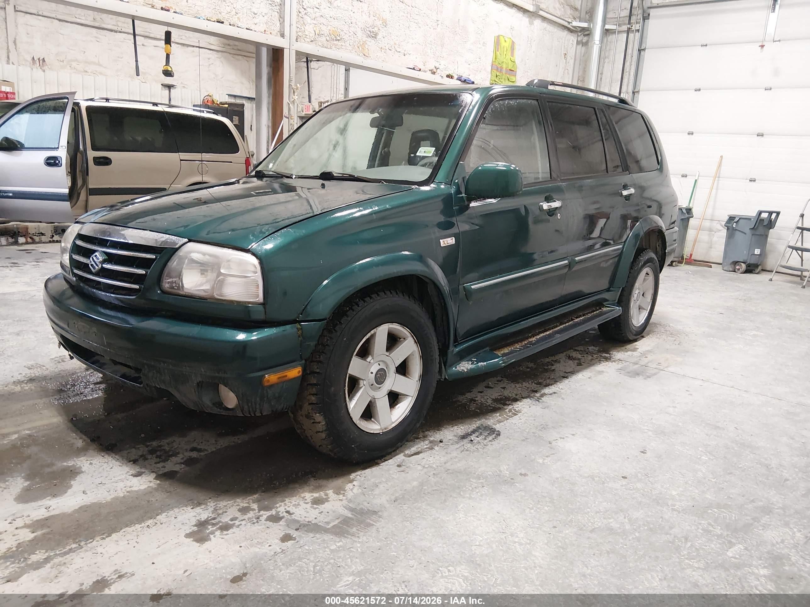 2002 Suzuki Xl-7 Limited/plus/standard/touring Green vin: JS3TX92V324110320