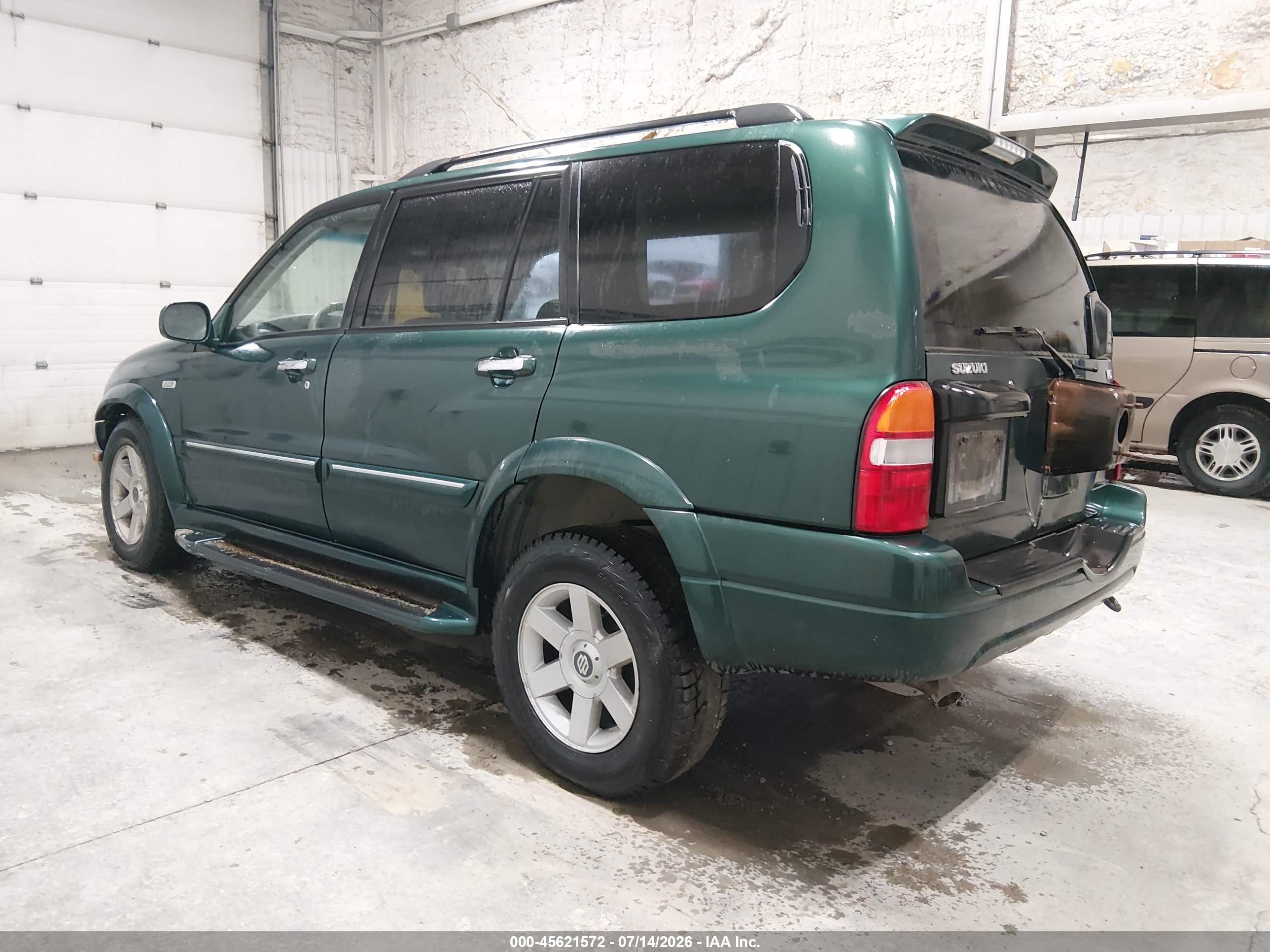 2002 Suzuki Xl-7 Limited/plus/standard/touring Green vin: JS3TX92V324110320