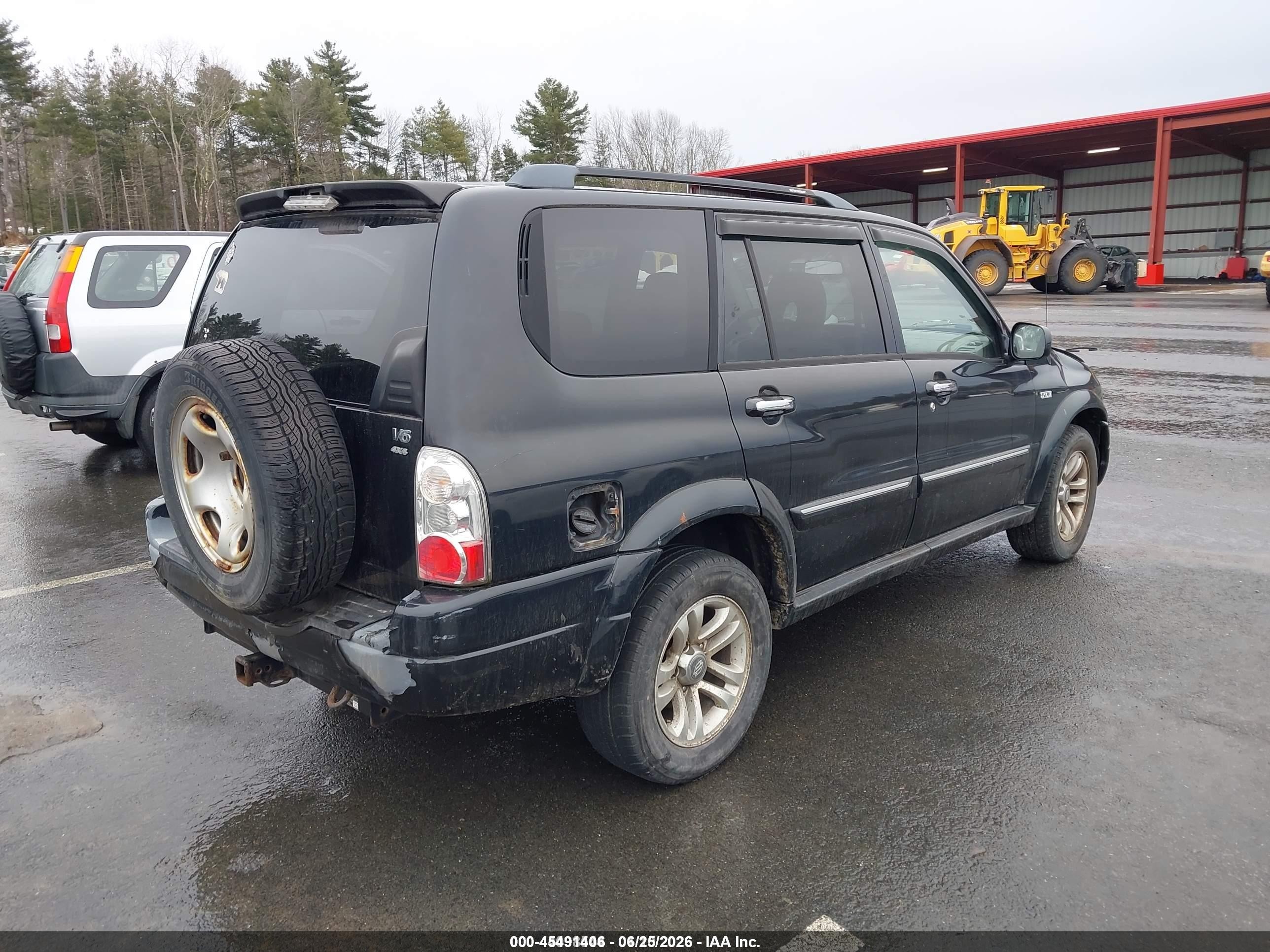 2004 Suzuki Xl-7 Ex/ex W/3rd Row/lx Black vin: JS3TX92V344112653