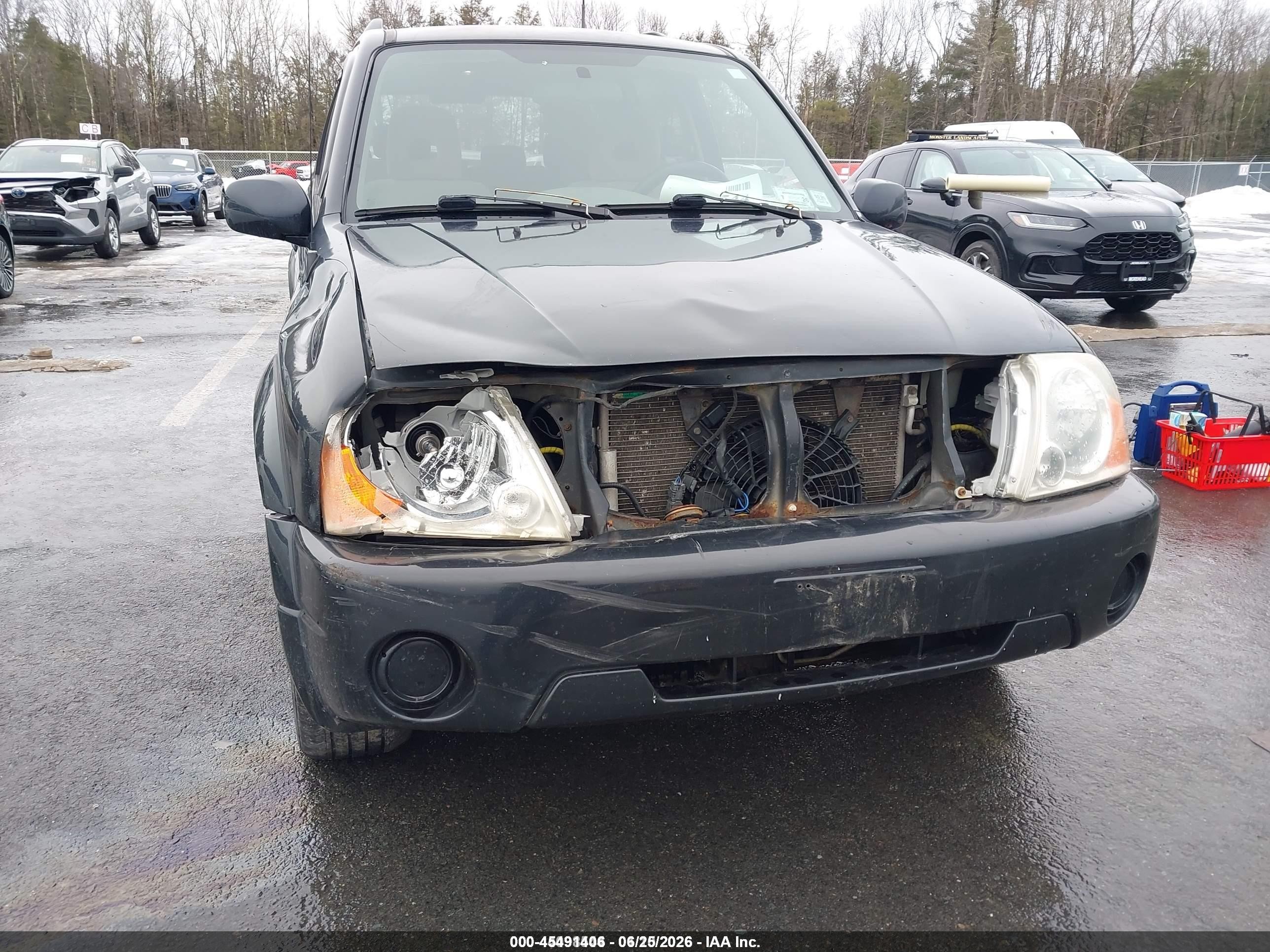 2004 Suzuki Xl-7 Ex/ex W/3rd Row/lx Black vin: JS3TX92V344112653