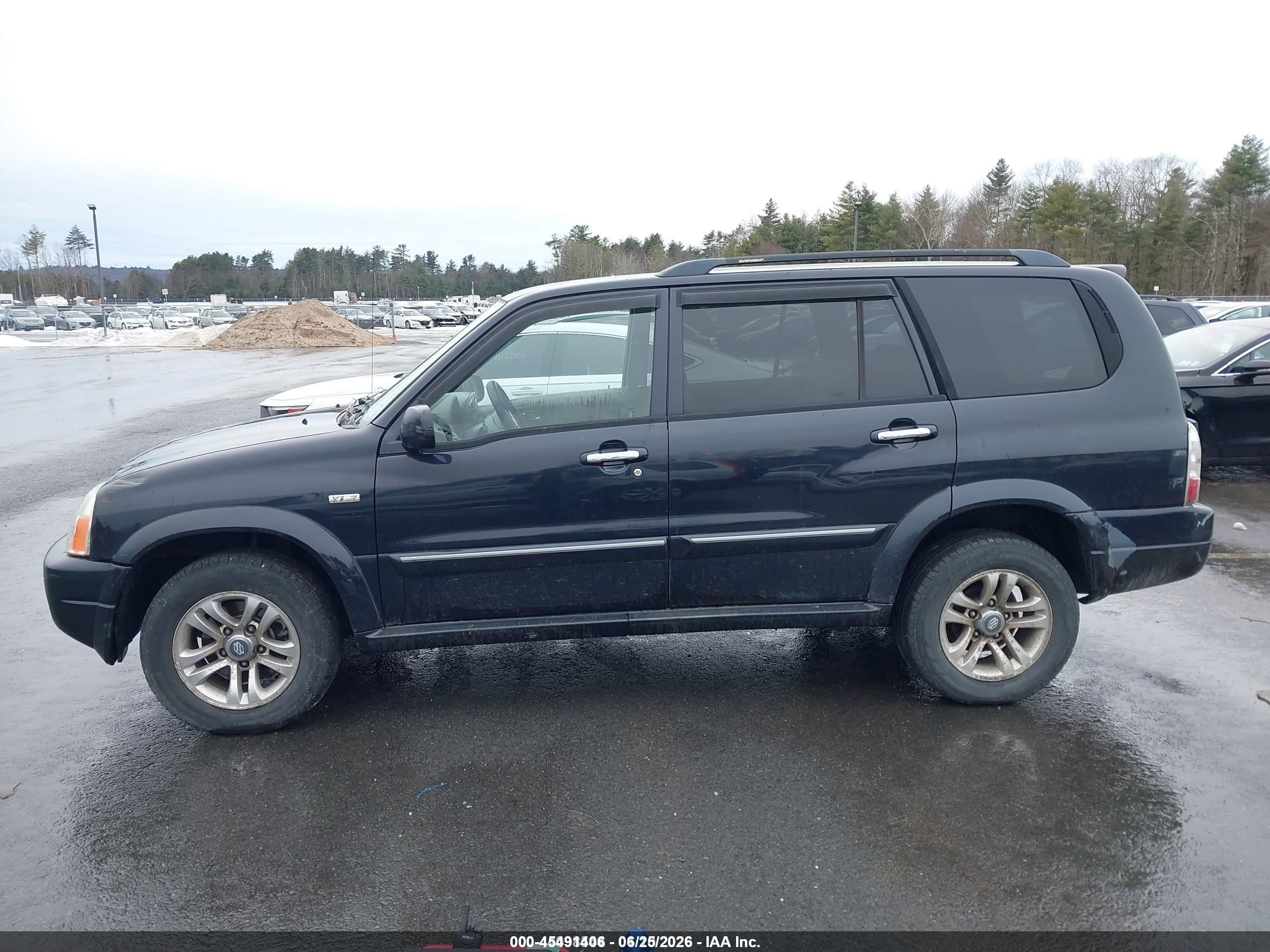 2004 Suzuki Xl-7 Ex/ex W/3rd Row/lx Black vin: JS3TX92V344112653