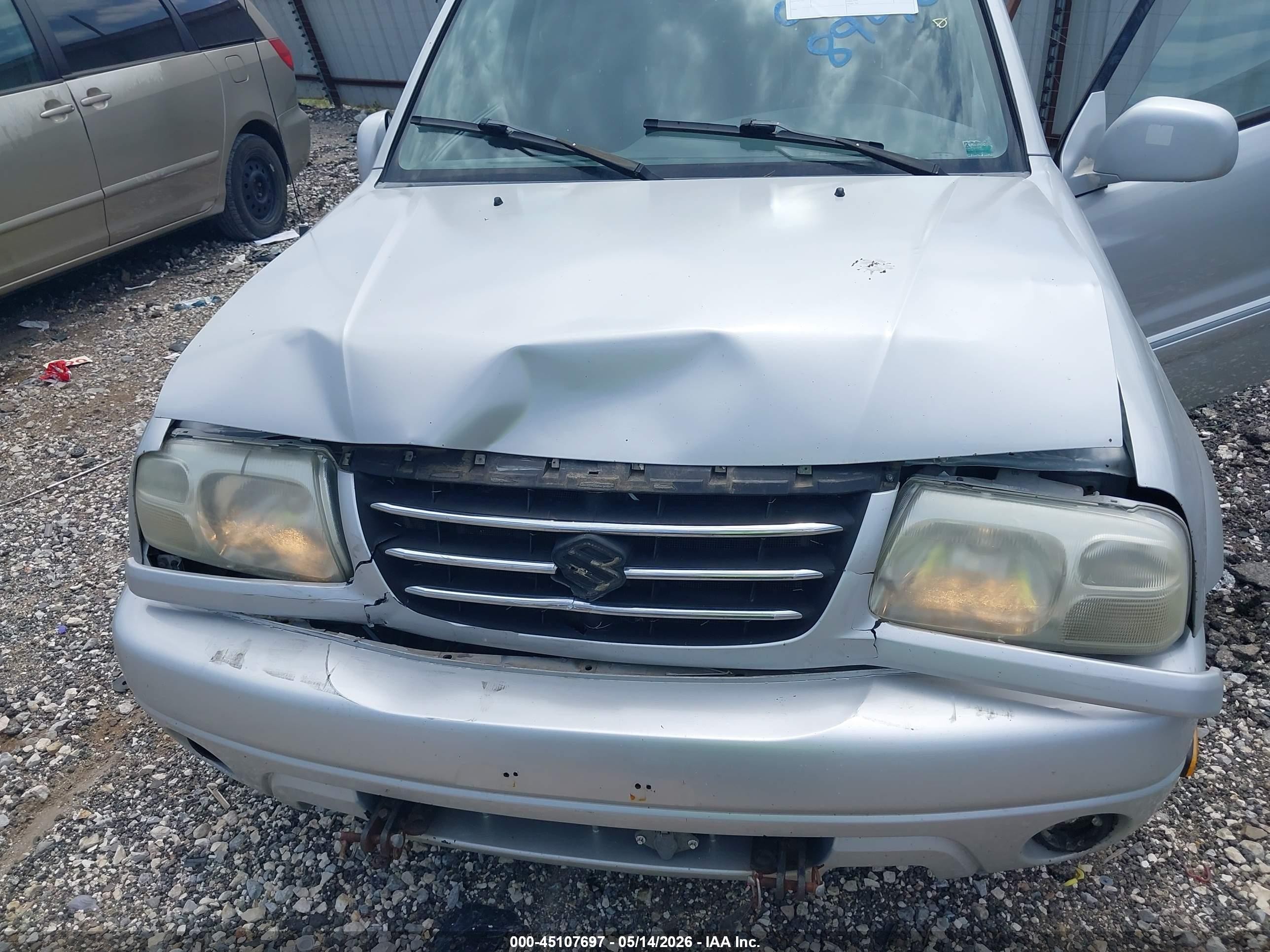2001 Suzuki Grand Vitara Xl-7 Plus/standard/touring Silver vin: JS3TX92V414108946