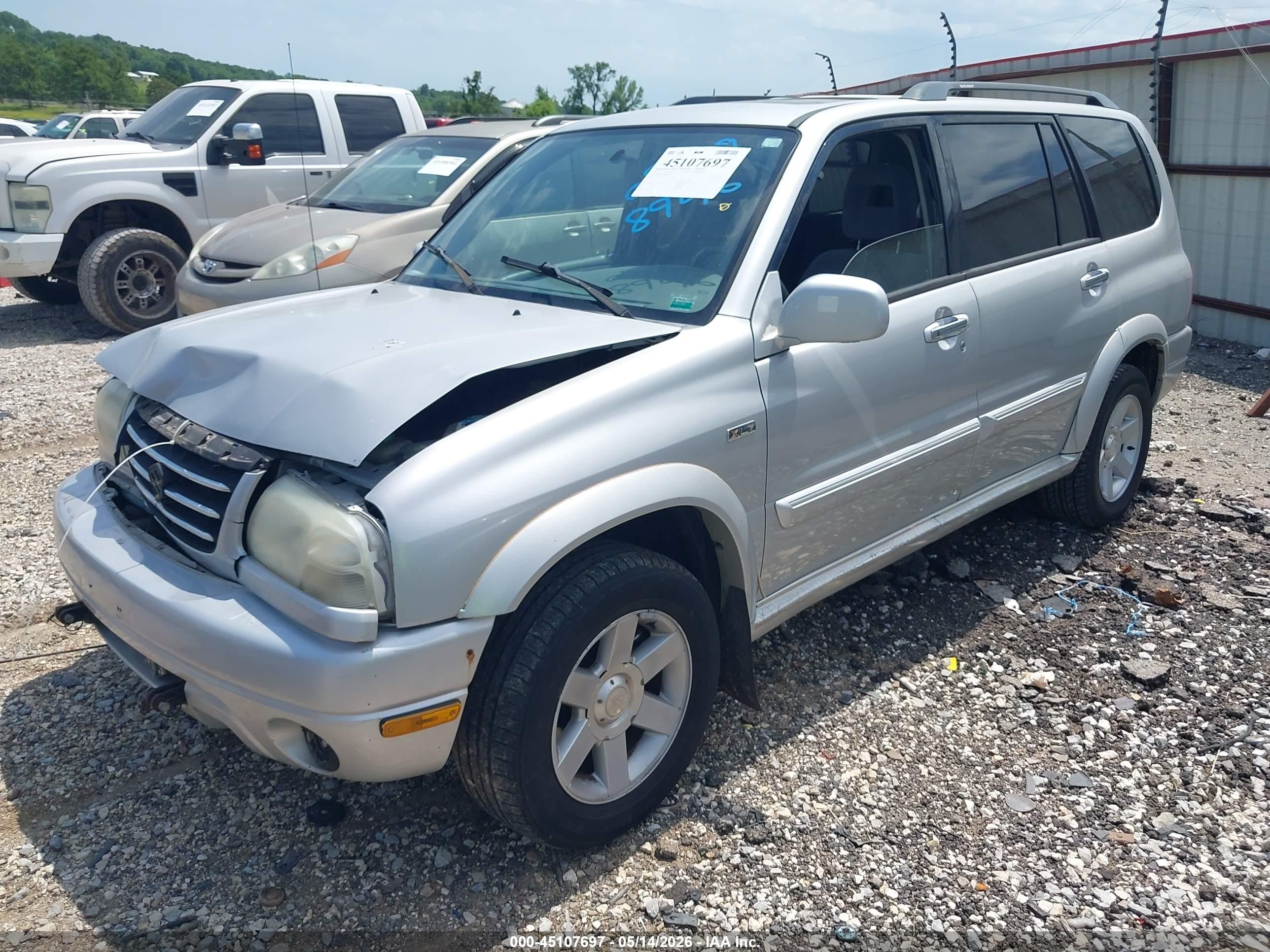 2001 Suzuki Grand Vitara Xl-7 Plus/standard/touring Silver vin: JS3TX92V414108946