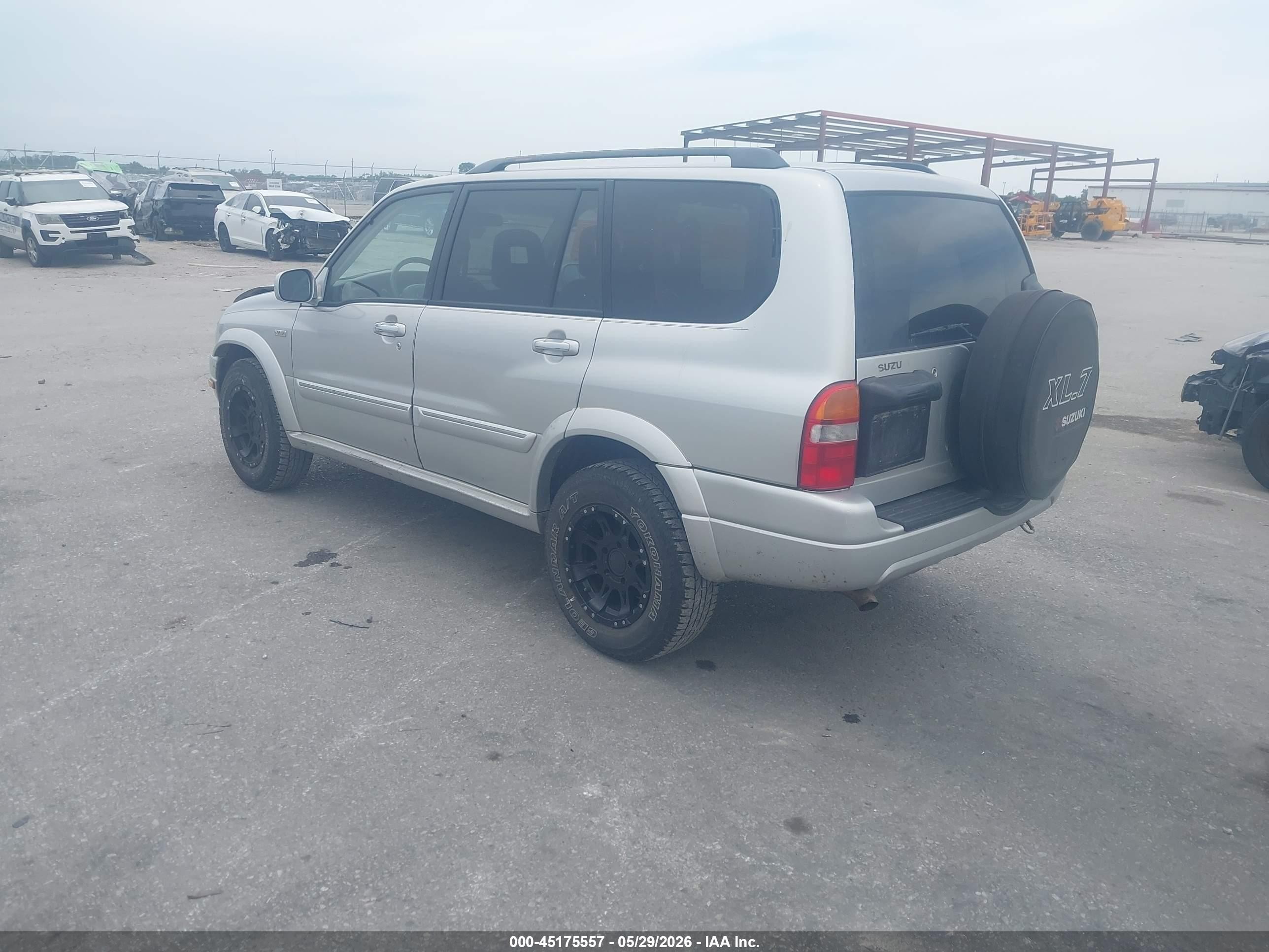 2002 Suzuki Xl-7 Limited/plus/standard/touring Silver vin: JS3TX92V524128172