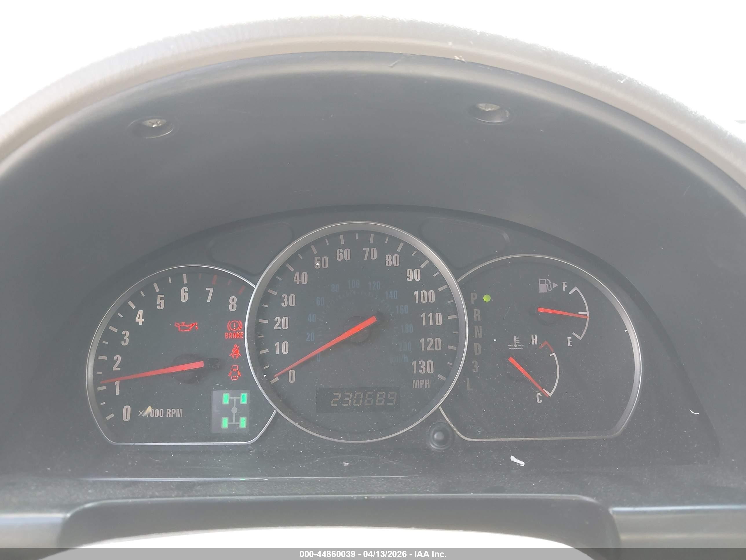 2004 Suzuki Xl-7 Ex/lx Бежевый vin: JS3TX92V544109947