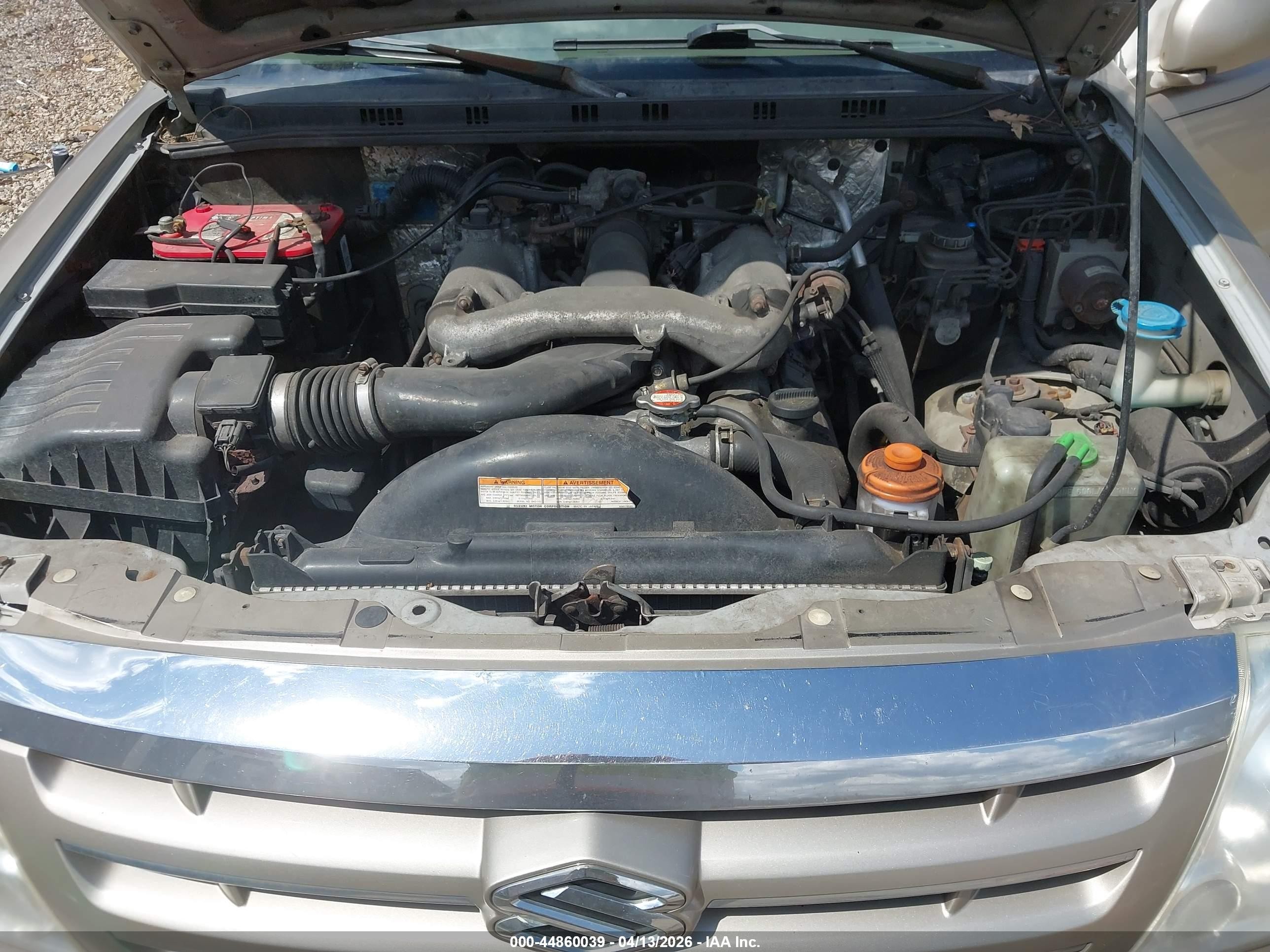 2004 Suzuki Xl-7 Ex/lx Бежевый vin: JS3TX92V544109947