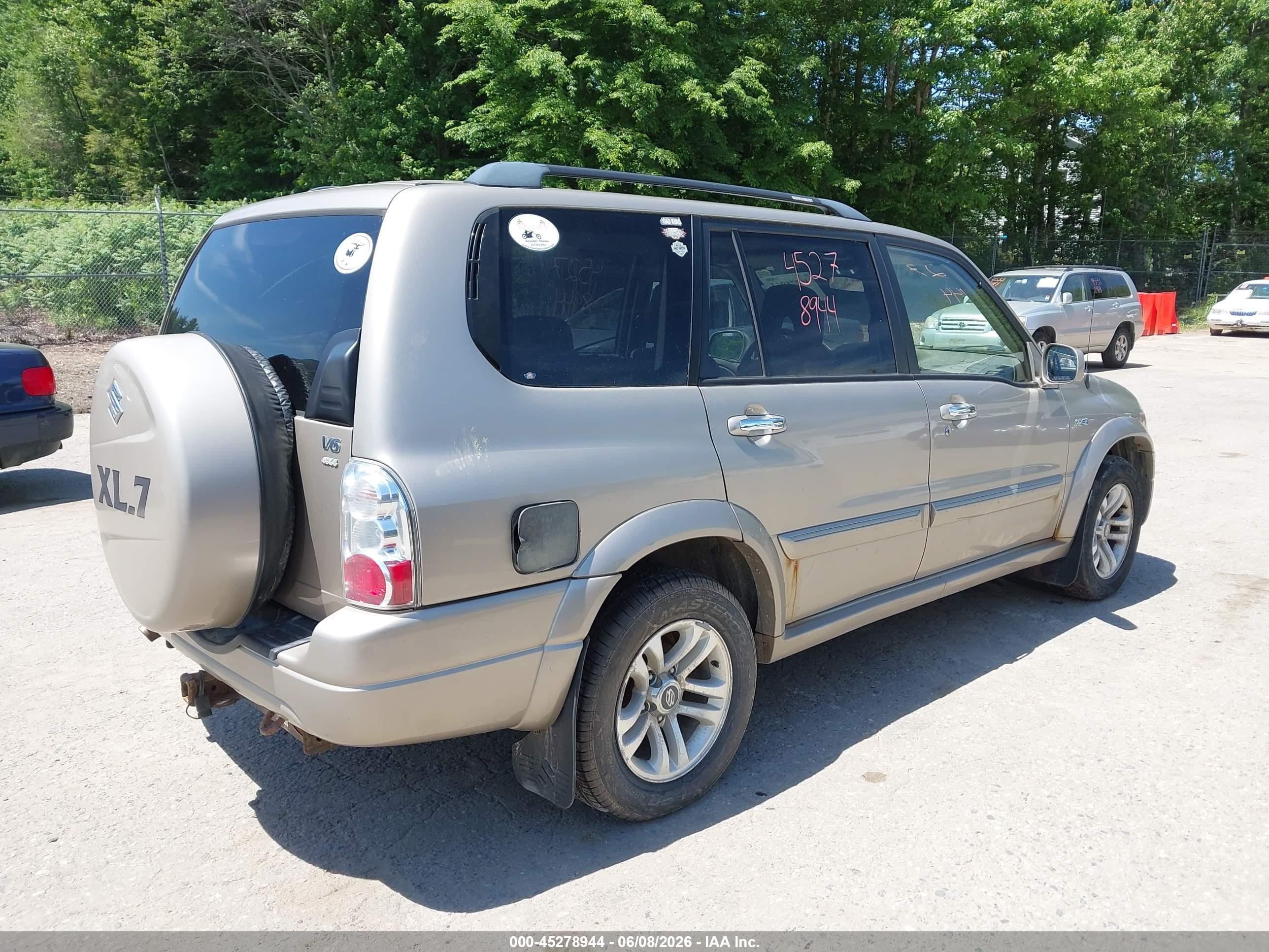 2005 Suzuki Xl-7 Ex/lx Gold vin: JS3TX92V554109030
