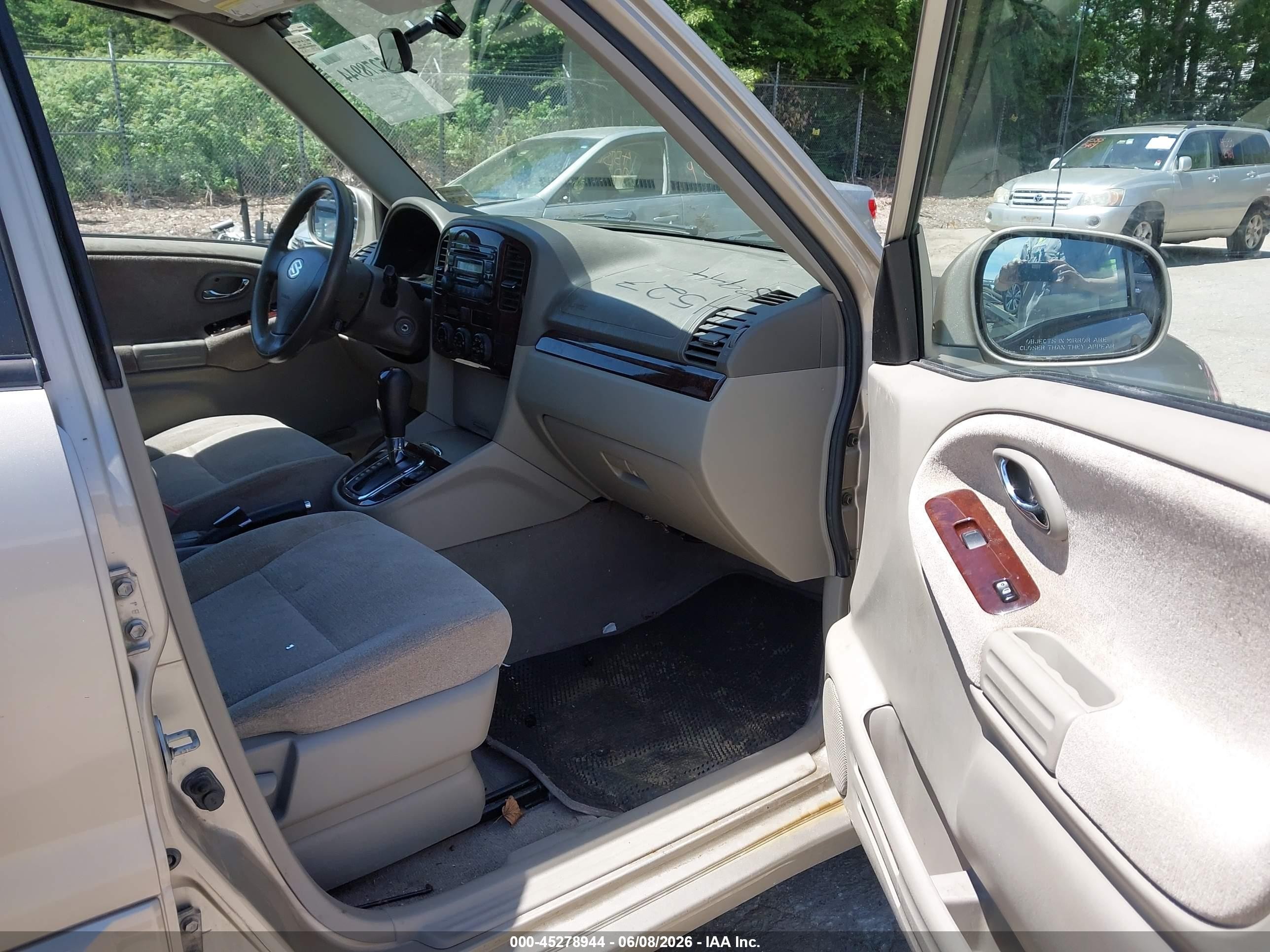 2005 Suzuki Xl-7 Ex/lx Gold vin: JS3TX92V554109030