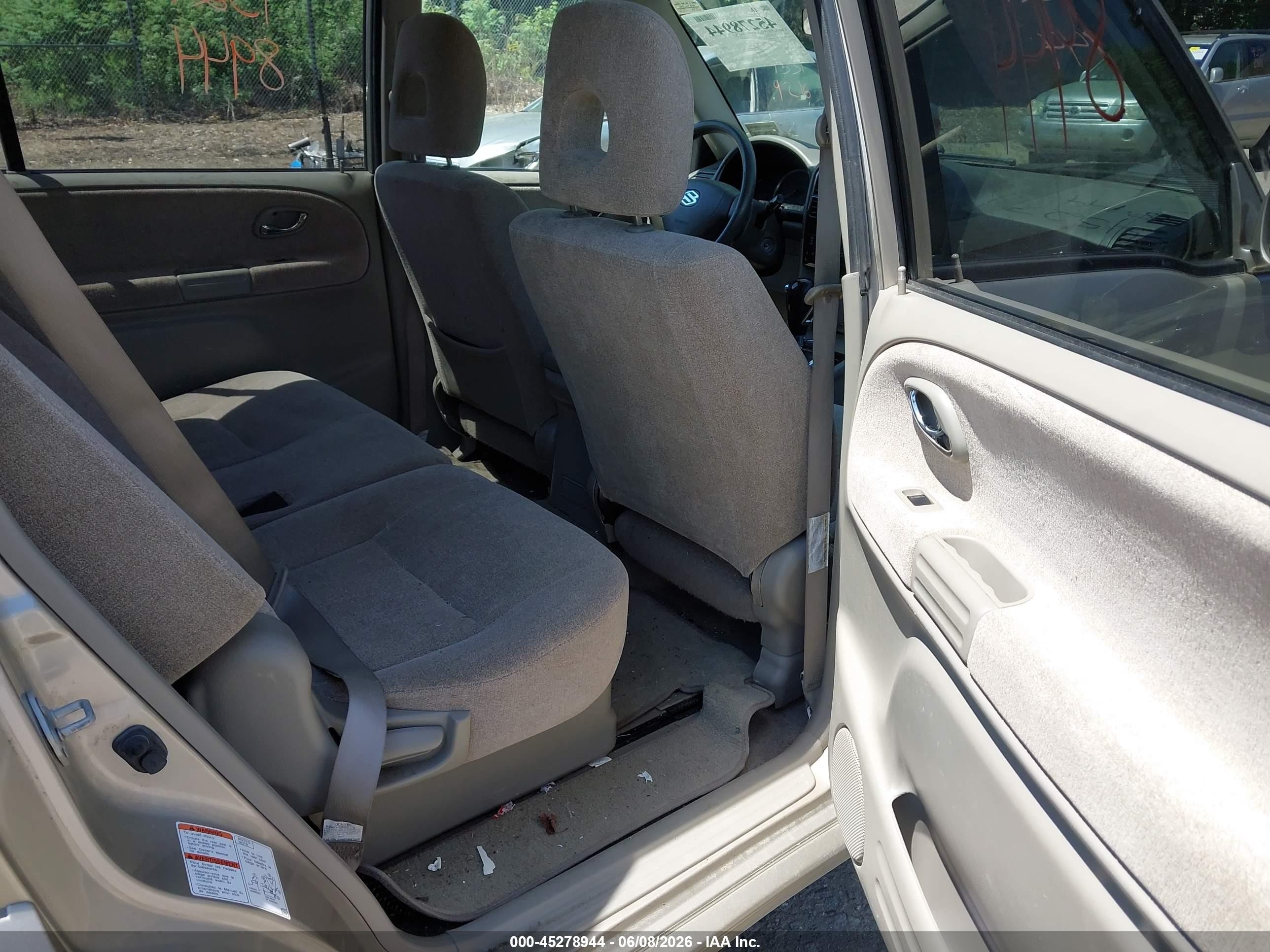 2005 Suzuki Xl-7 Ex/lx Gold vin: JS3TX92V554109030