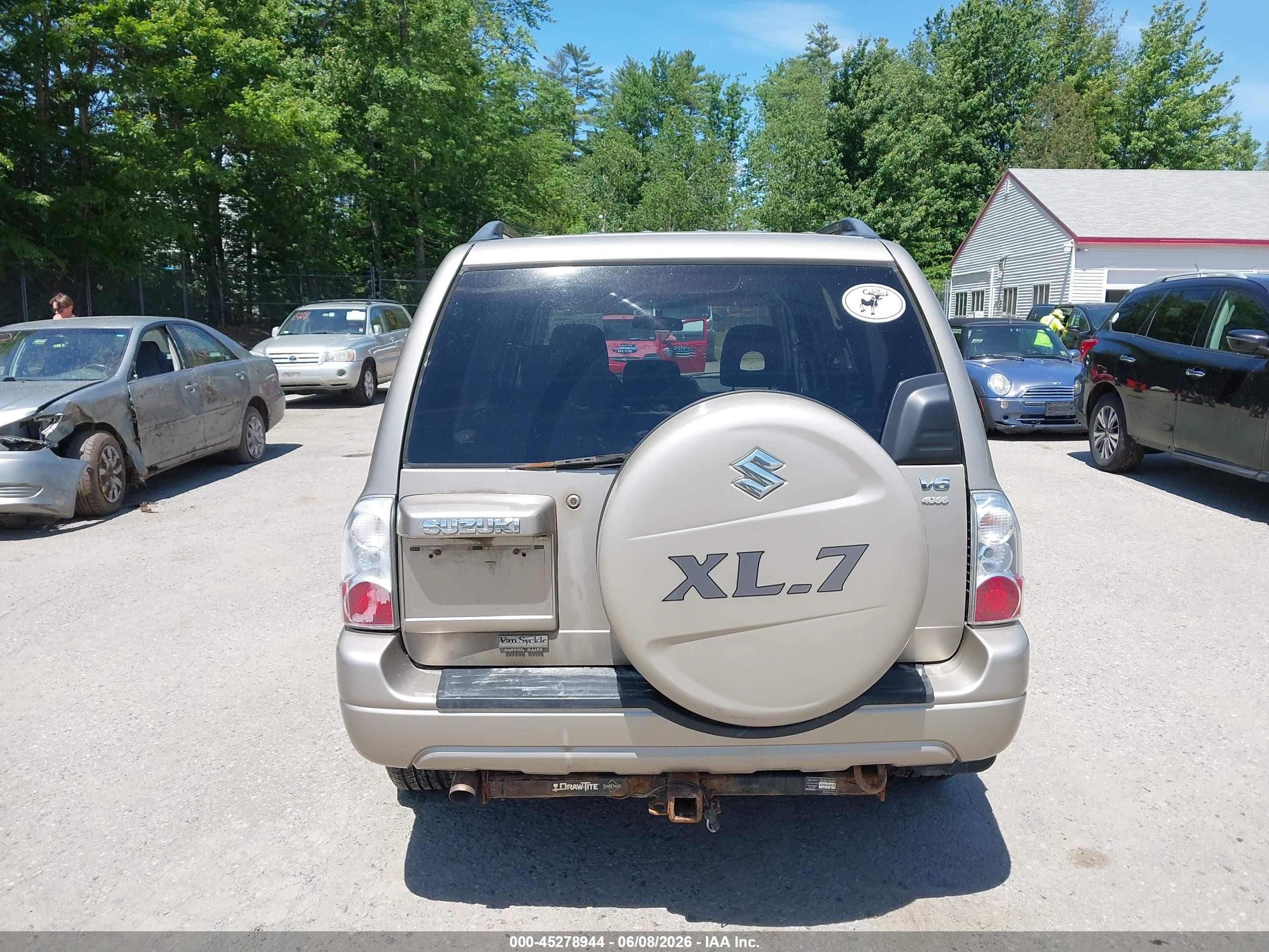 2005 Suzuki Xl-7 Ex/lx Gold vin: JS3TX92V554109030