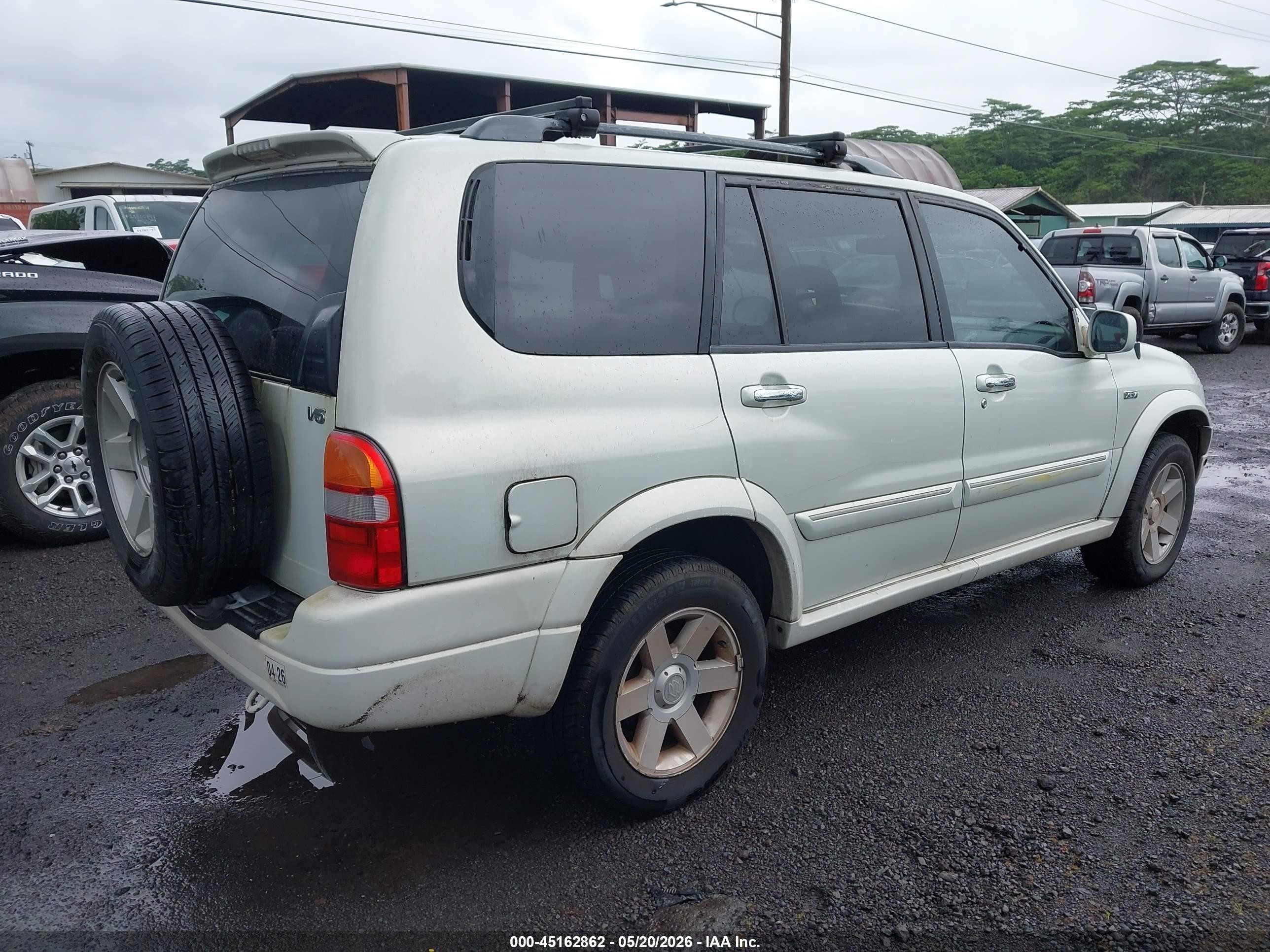 2002 Suzuki Xl-7 Limited/plus/standard/touring White vin: JS3TX92V624131632