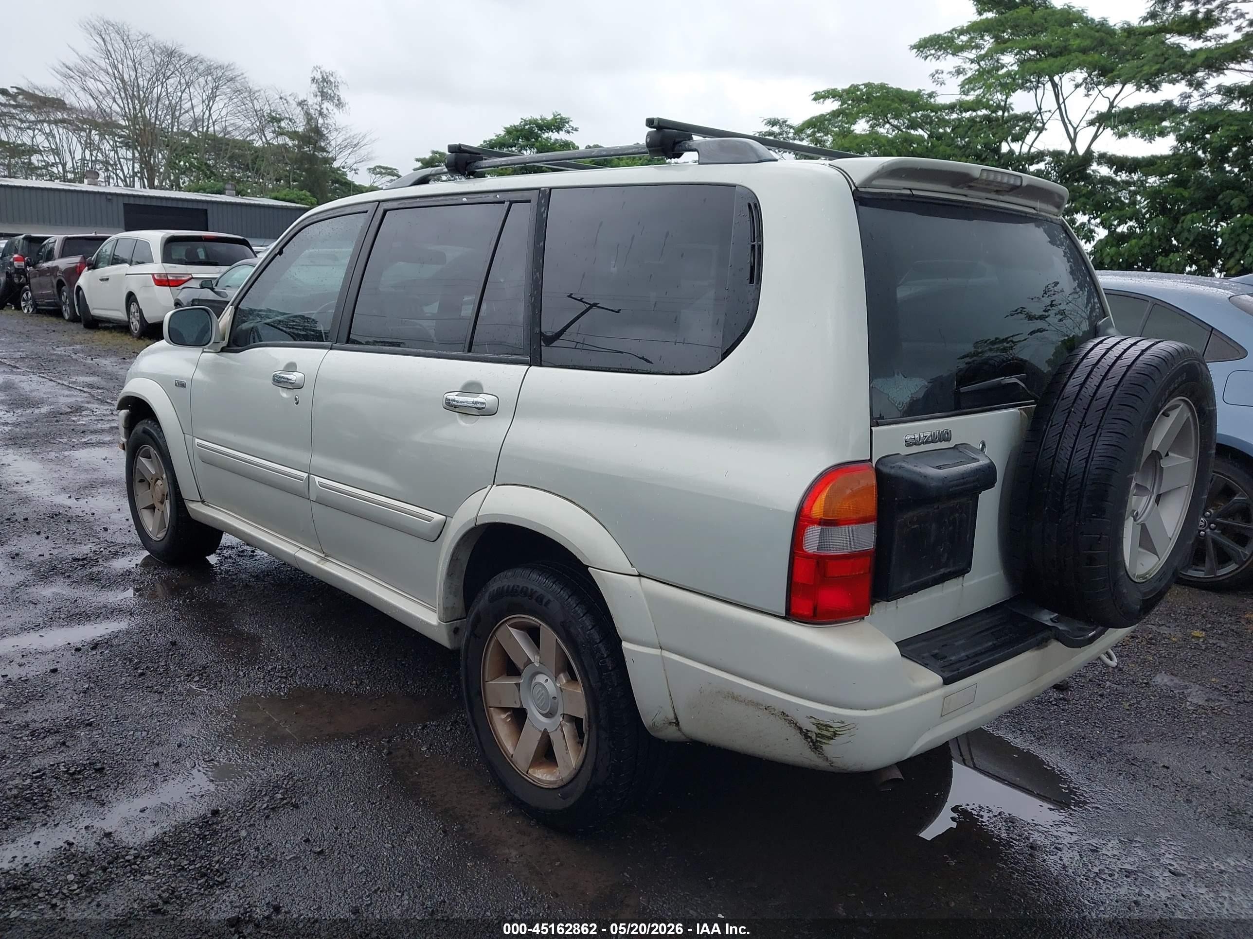 2002 Suzuki Xl-7 Limited/plus/standard/touring White vin: JS3TX92V624131632