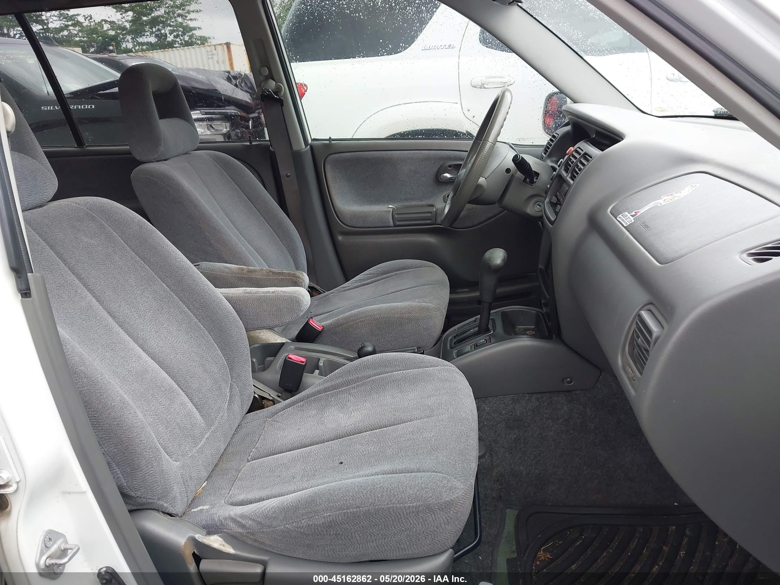 2002 Suzuki Xl-7 Limited/plus/standard/touring White vin: JS3TX92V624131632