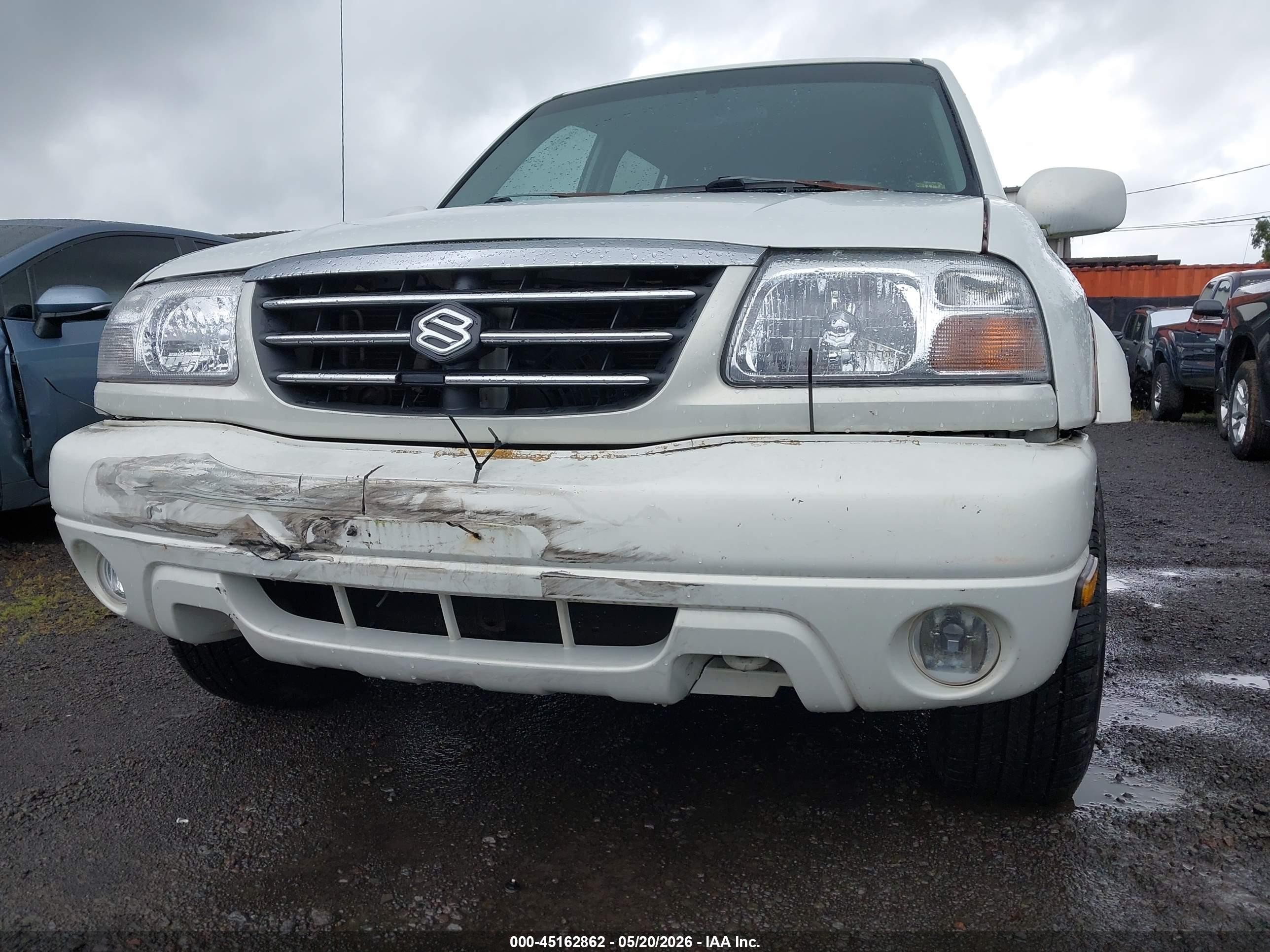 2002 Suzuki Xl-7 Limited/plus/standard/touring White vin: JS3TX92V624131632