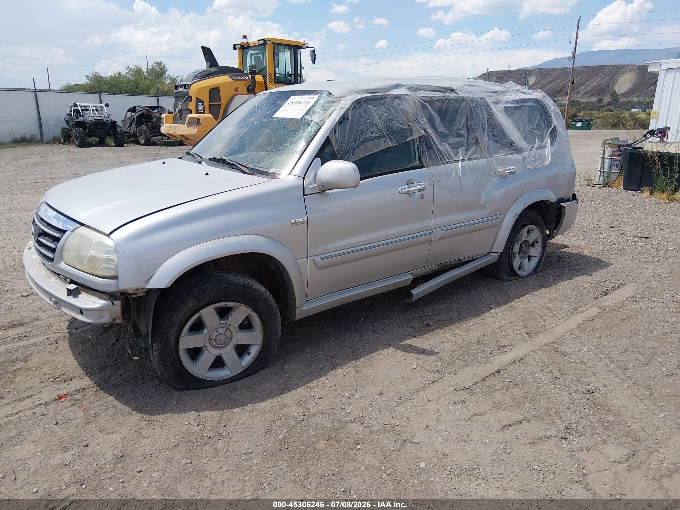 2003 Suzuki Xl-7   Silver vin: JS3TX92V634107932