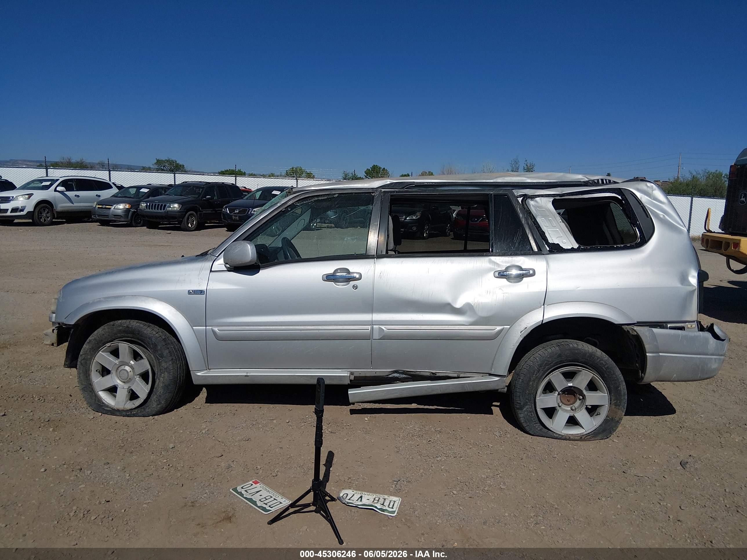 2003 Suzuki Xl-7   Silver vin: JS3TX92V634107932