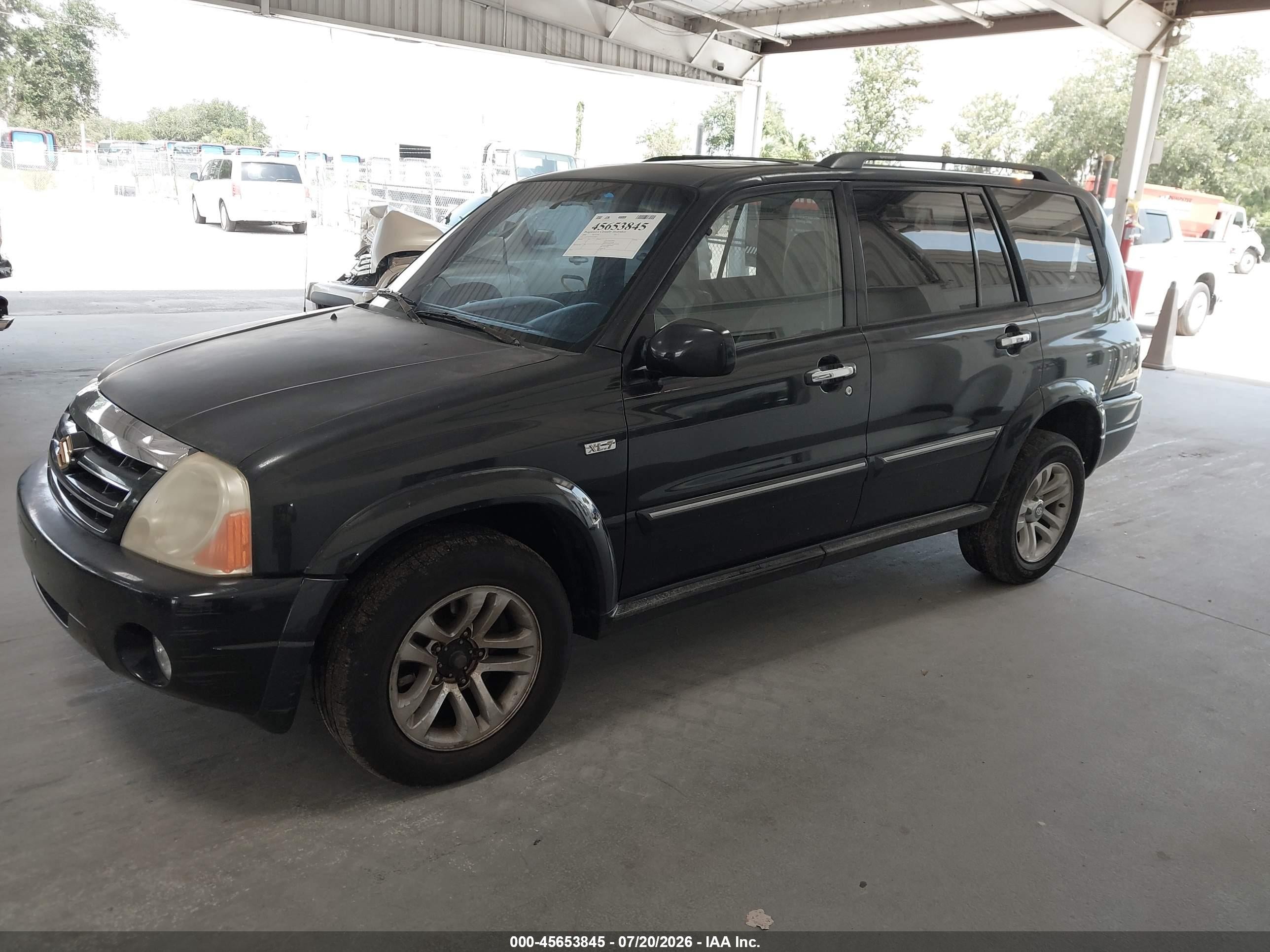 2004 Suzuki Xl-7 Ex/lx Black vin: JS3TX92V644109827