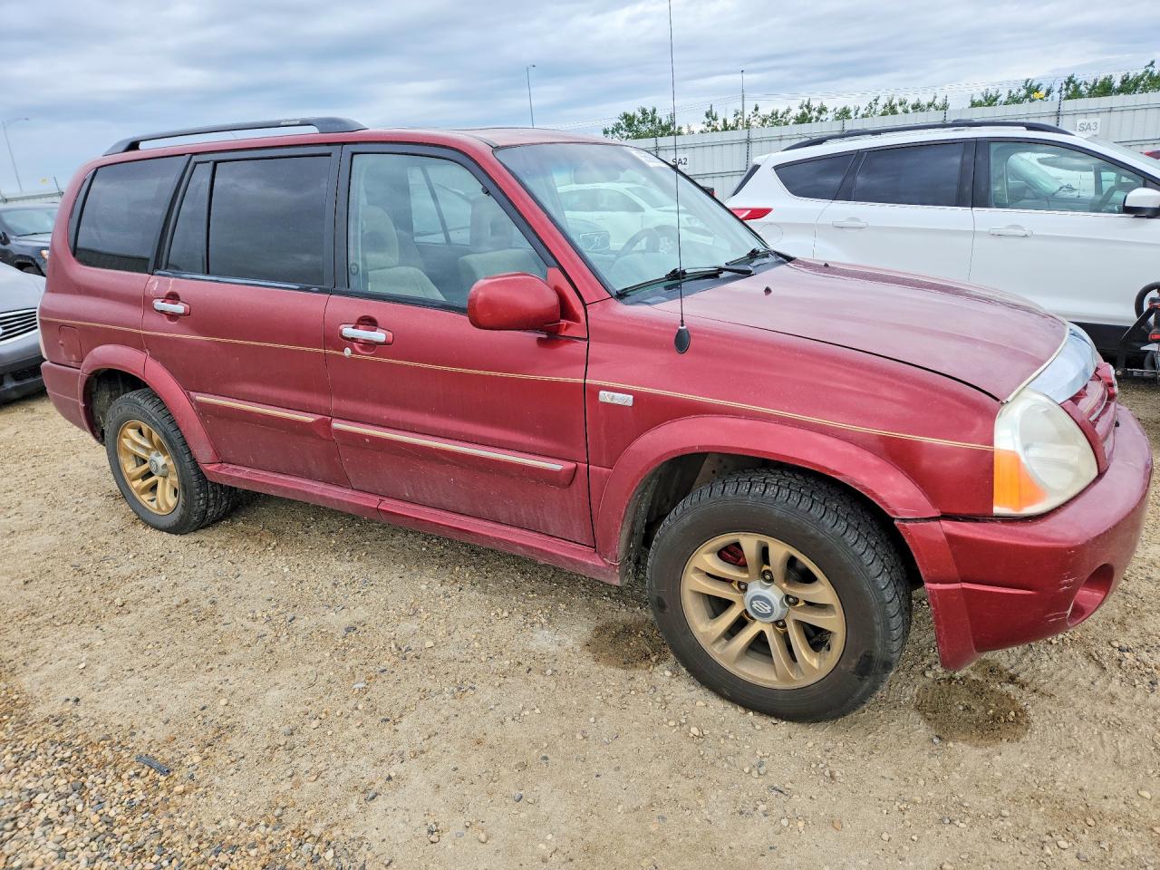 2004 Suzuki Xl7 Ex Burgundy vin: JS3TX92V744108038