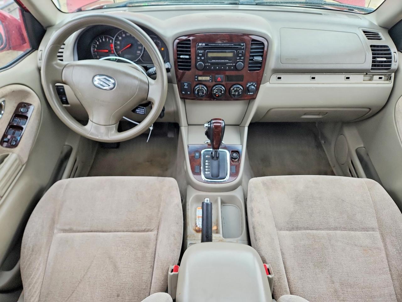 2004 Suzuki Xl7 Ex Burgundy vin: JS3TX92V744108038