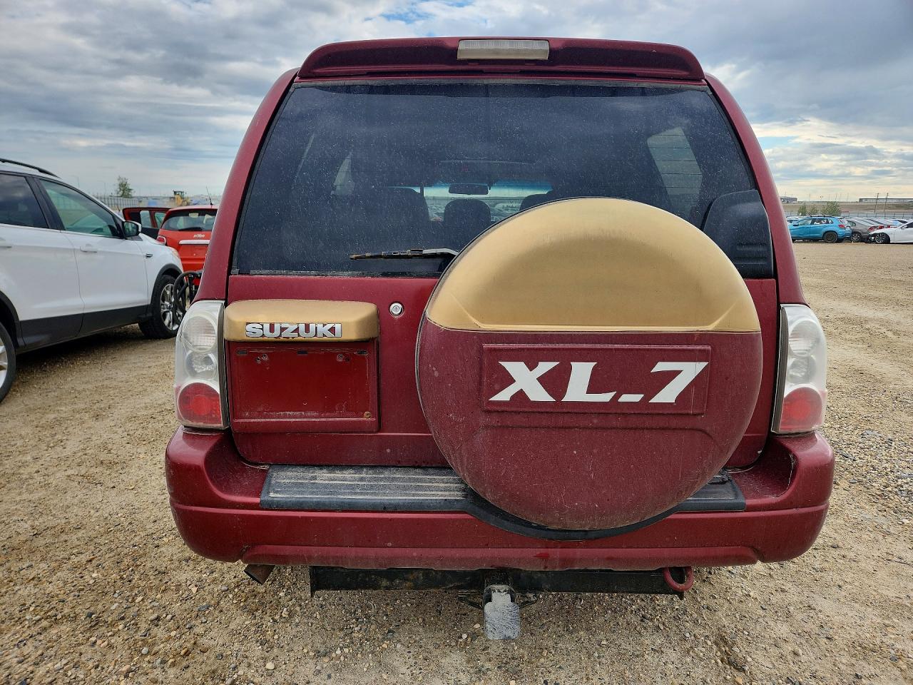 2004 Suzuki Xl7 Ex Burgundy vin: JS3TX92V744108038
