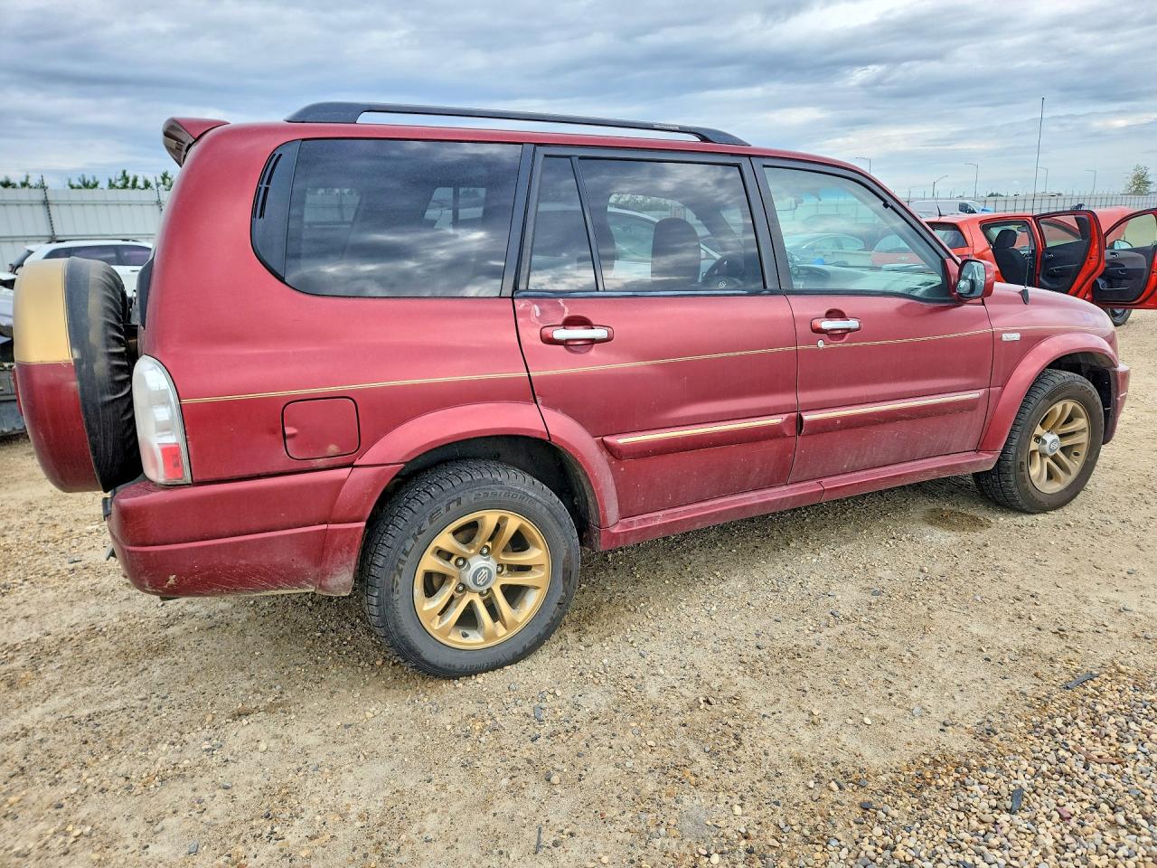 2004 Suzuki Xl7 Ex Burgundy vin: JS3TX92V744108038