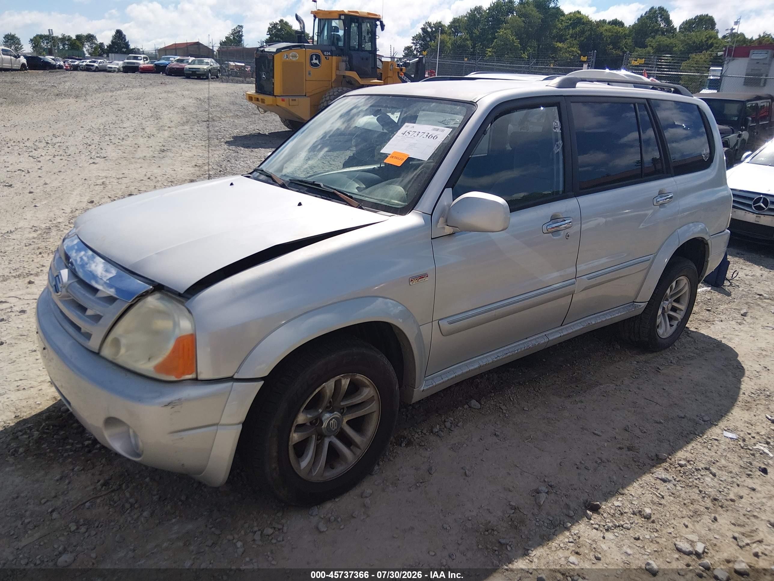 2005 Suzuki Xl-7 Ex/lx Silver vin: JS3TX92V854106400