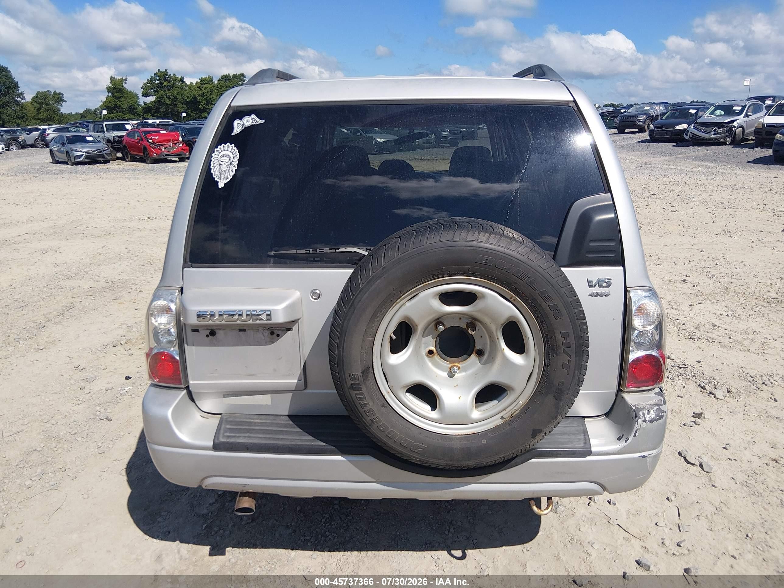 2005 Suzuki Xl-7 Ex/lx Silver vin: JS3TX92V854106400