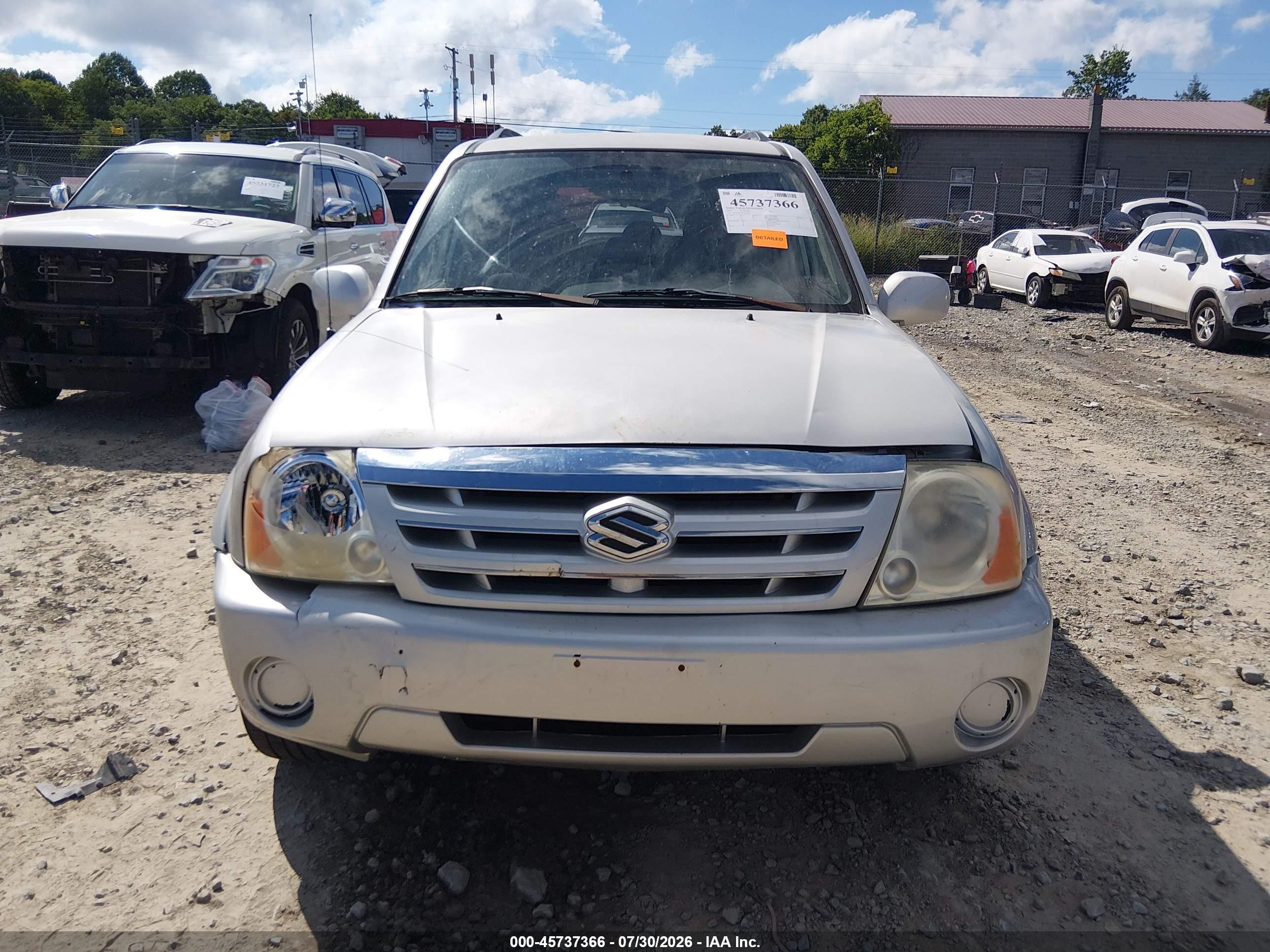 2005 Suzuki Xl-7 Ex/lx Silver vin: JS3TX92V854106400