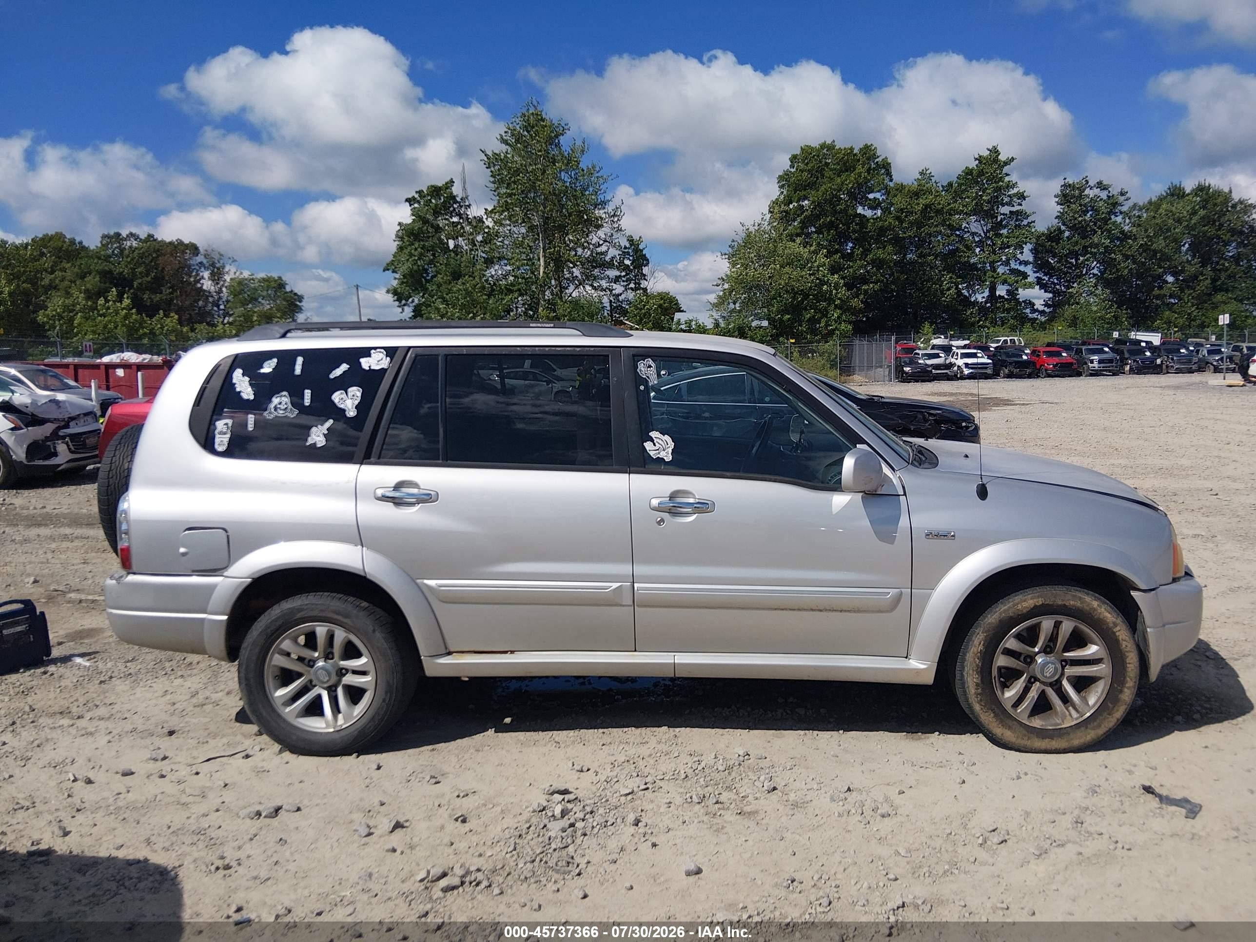 2005 Suzuki Xl-7 Ex/lx Silver vin: JS3TX92V854106400