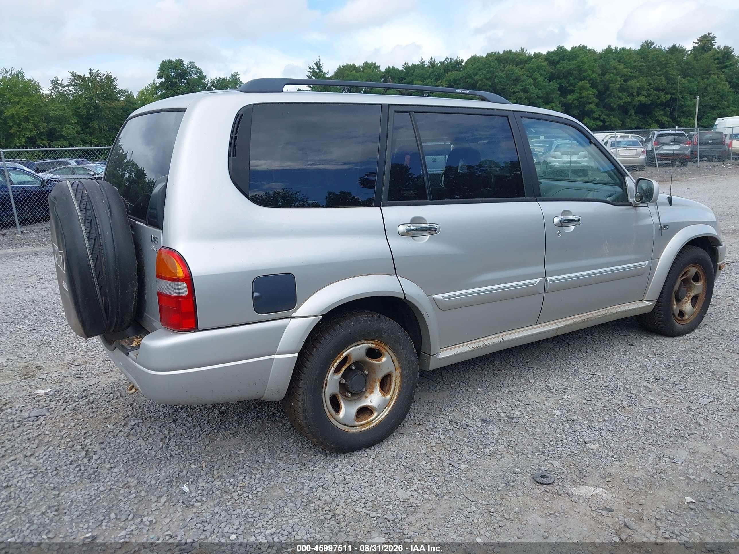 2002 Suzuki Xl-7 Limited/plus/standard/touring Silver vin: JS3TX92V924113156