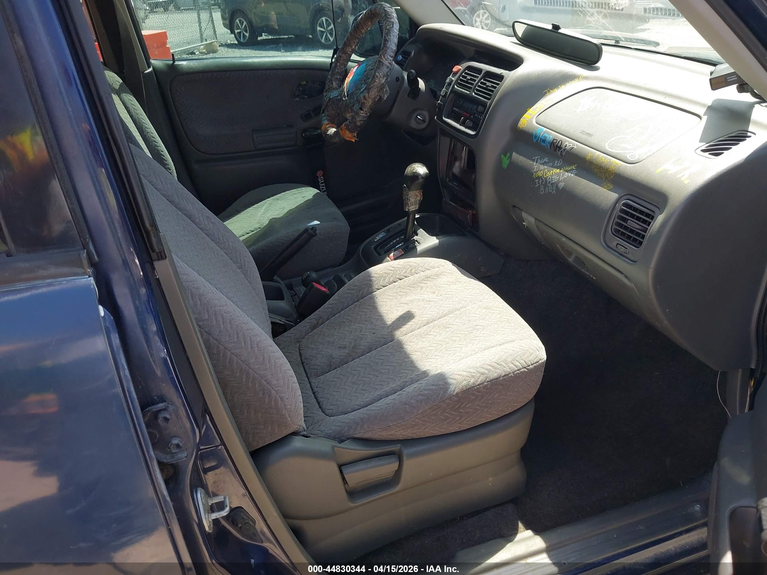 2001 Suzuki Grand Vitara Xl-7 Plus/standard/touring Синий vin: JS3TX92VX14106182