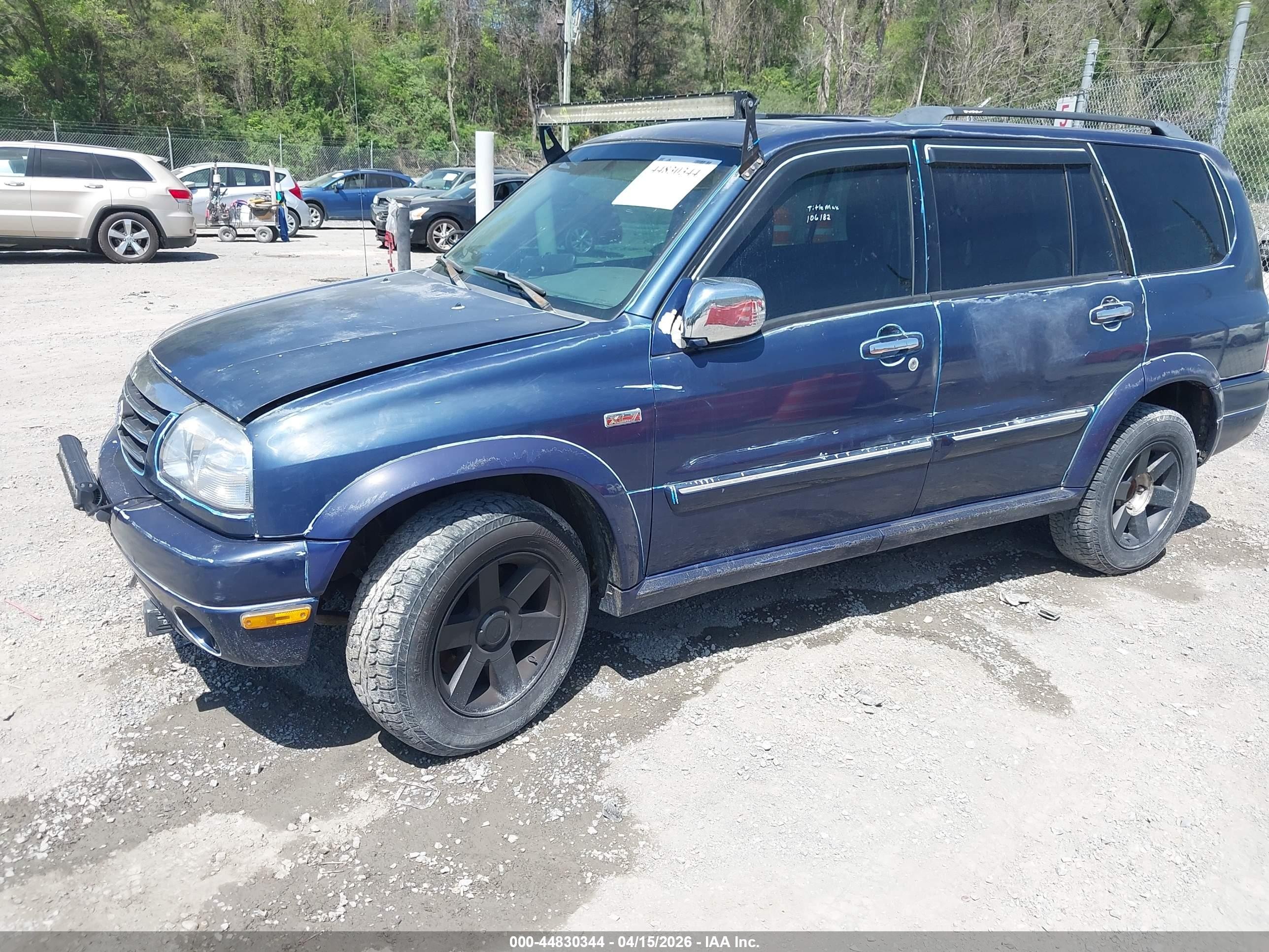 2001 Suzuki Grand Vitara Xl-7 Plus/standard/touring Синий vin: JS3TX92VX14106182