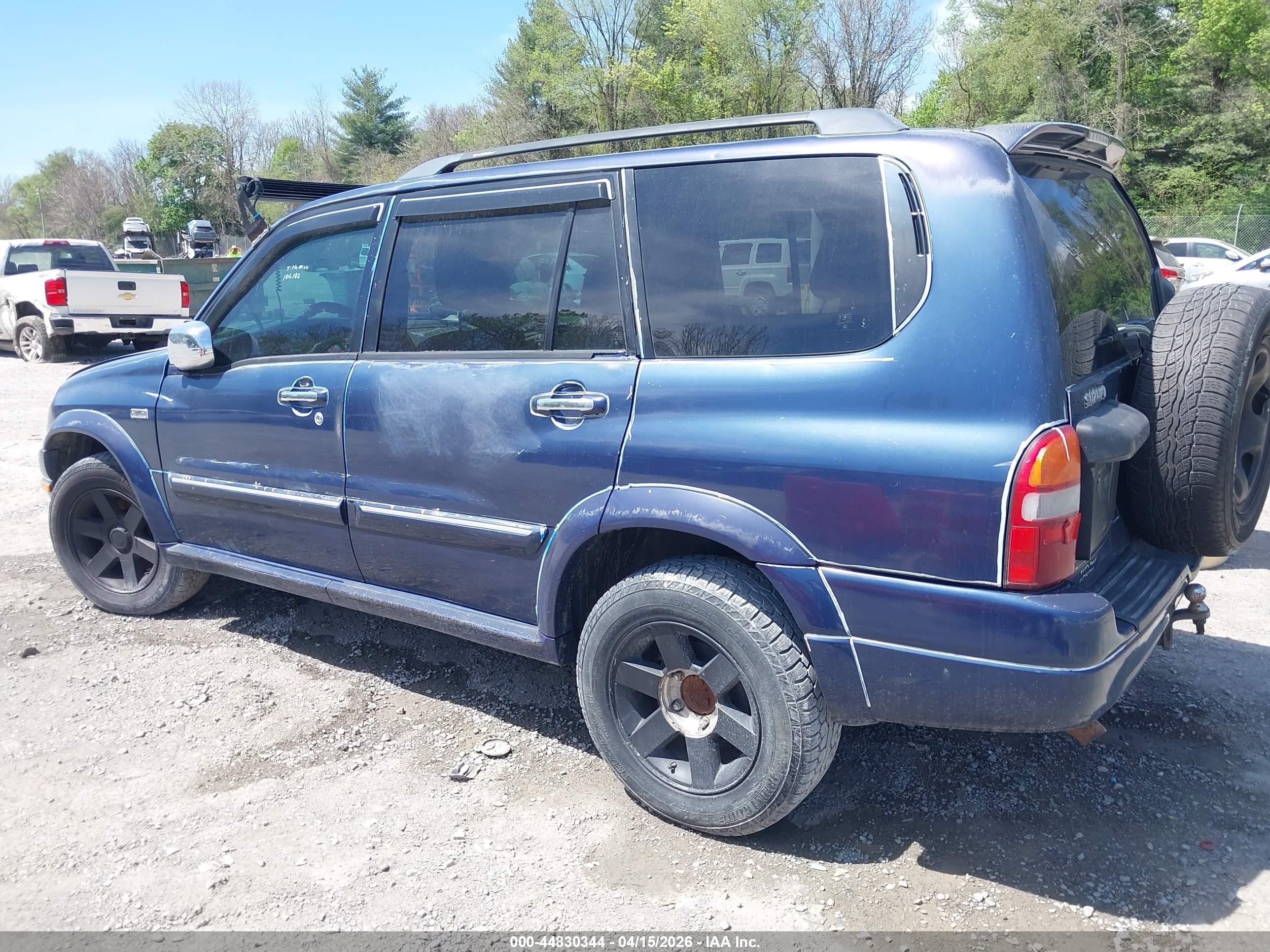 2001 Suzuki Grand Vitara Xl-7 Plus/standard/touring Синий vin: JS3TX92VX14106182