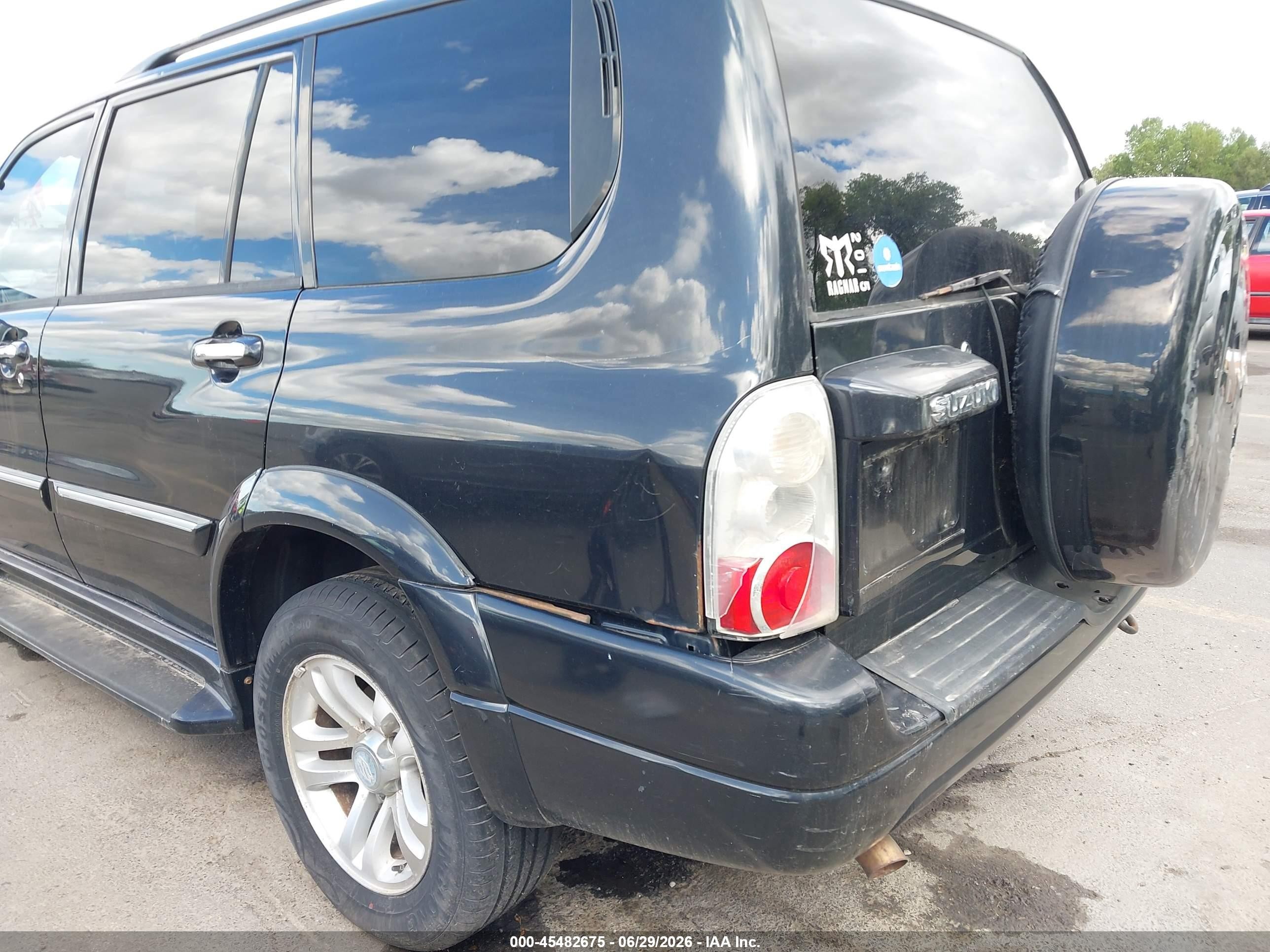 2006 Suzuki Xl-7 Premium Black vin: JS3TX92VX64104519